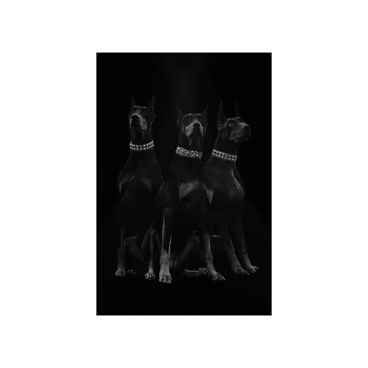 Dobermans Pinscher Gangster Dog Art Premium Posters - Image 10