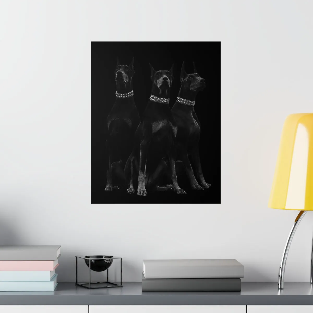 Dobermans Pinscher Gangster Dog Art Premium Posters - Image 4