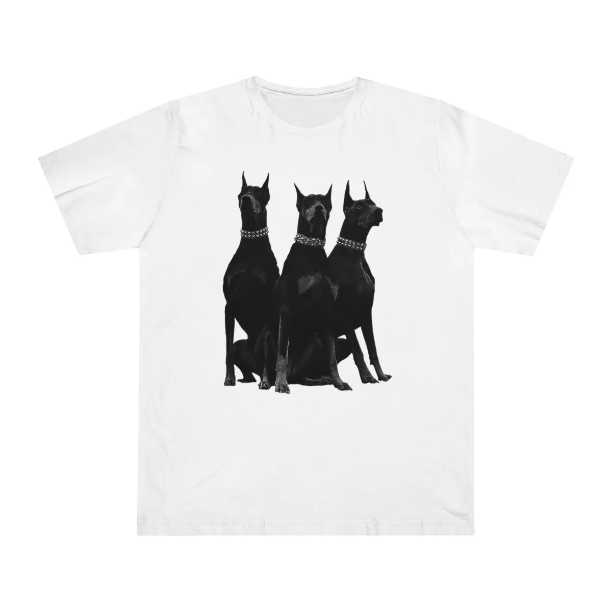 Dobermans Pinscher Gangster Dog Art T-shirt