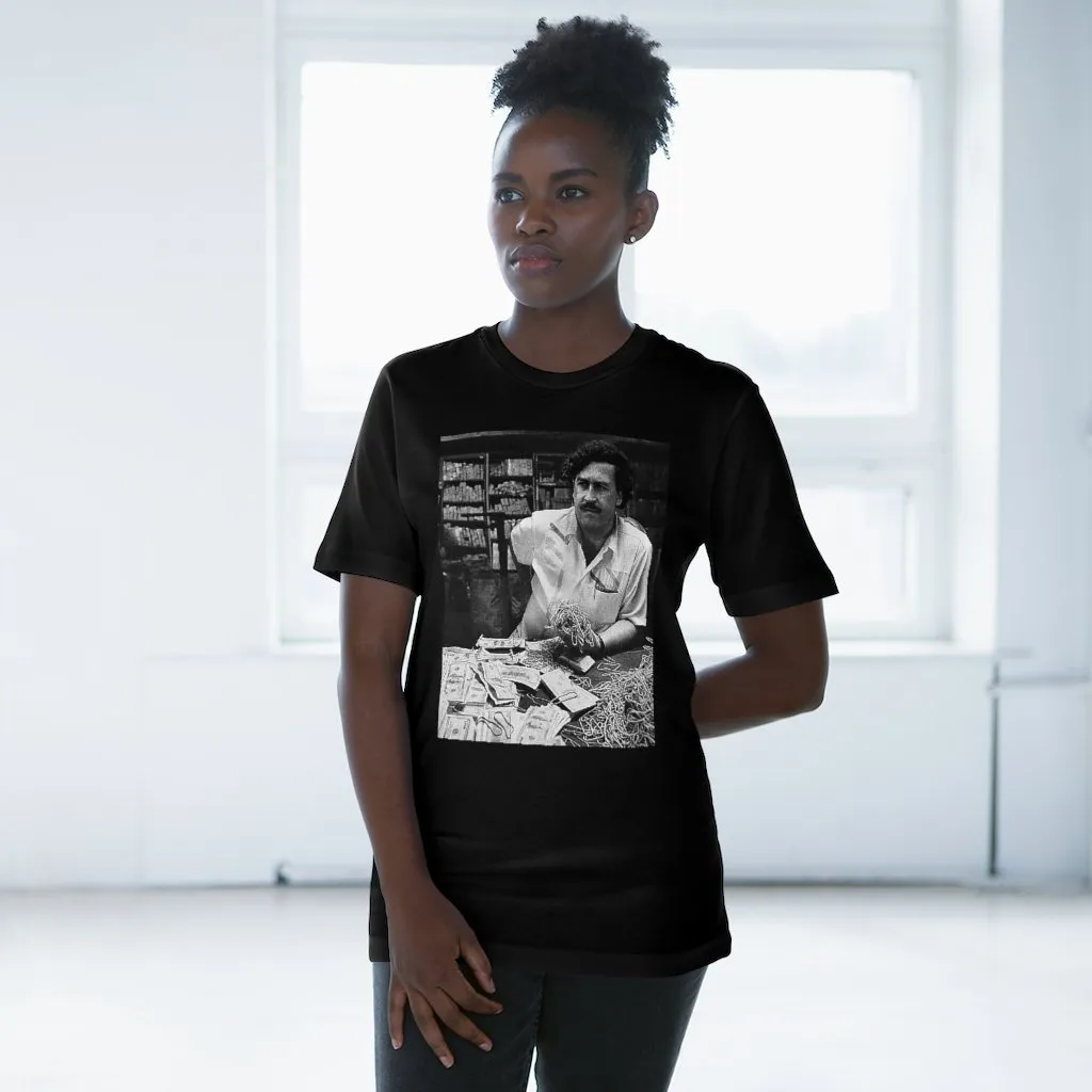Don Pablo Escobar and his Money on the table T-shirt - Image 10