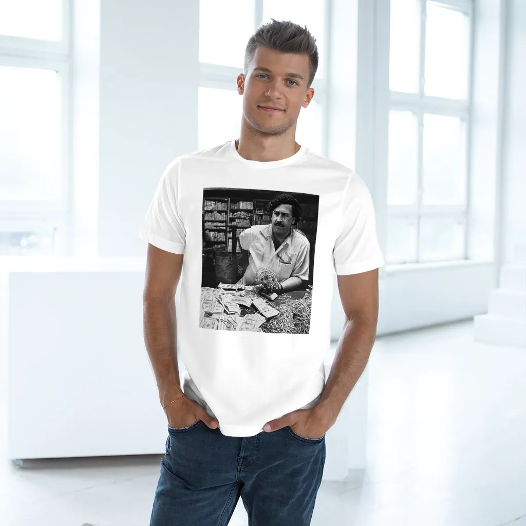 Don Pablo Escobar and his Money on the table T-shirt - Image 4
