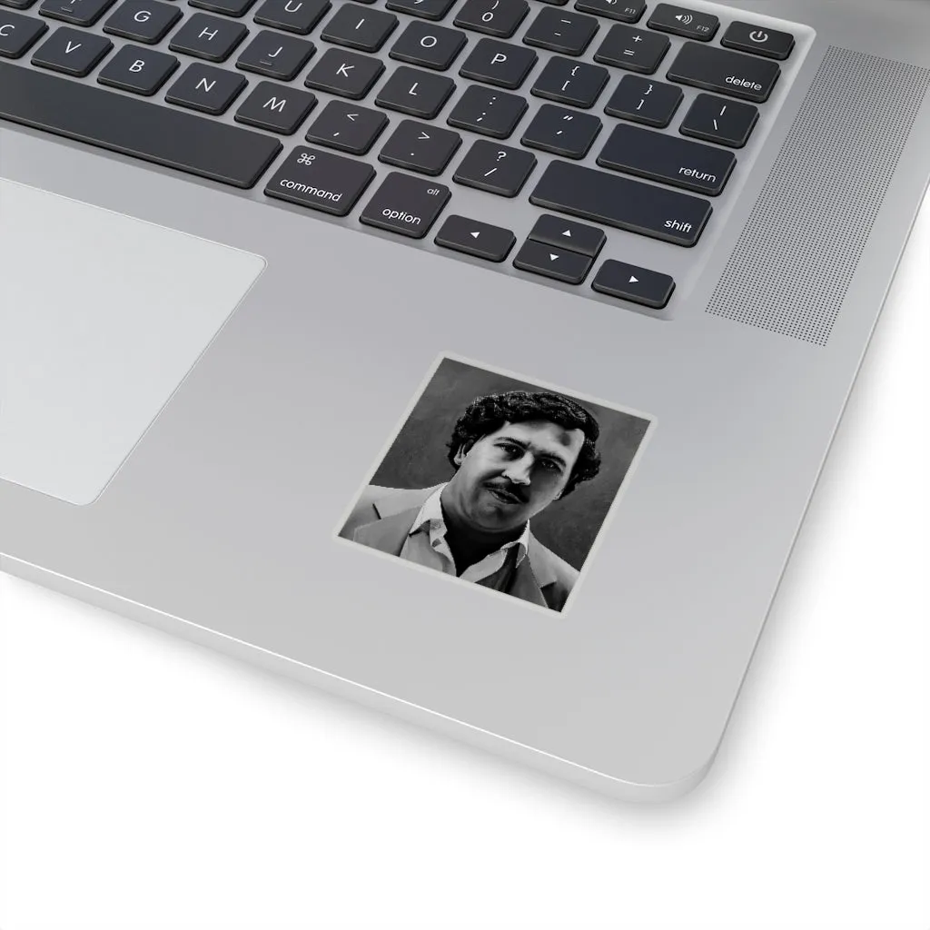 Don Pablo Escobar Painting Colombian Gentleman Stickers - Image 2