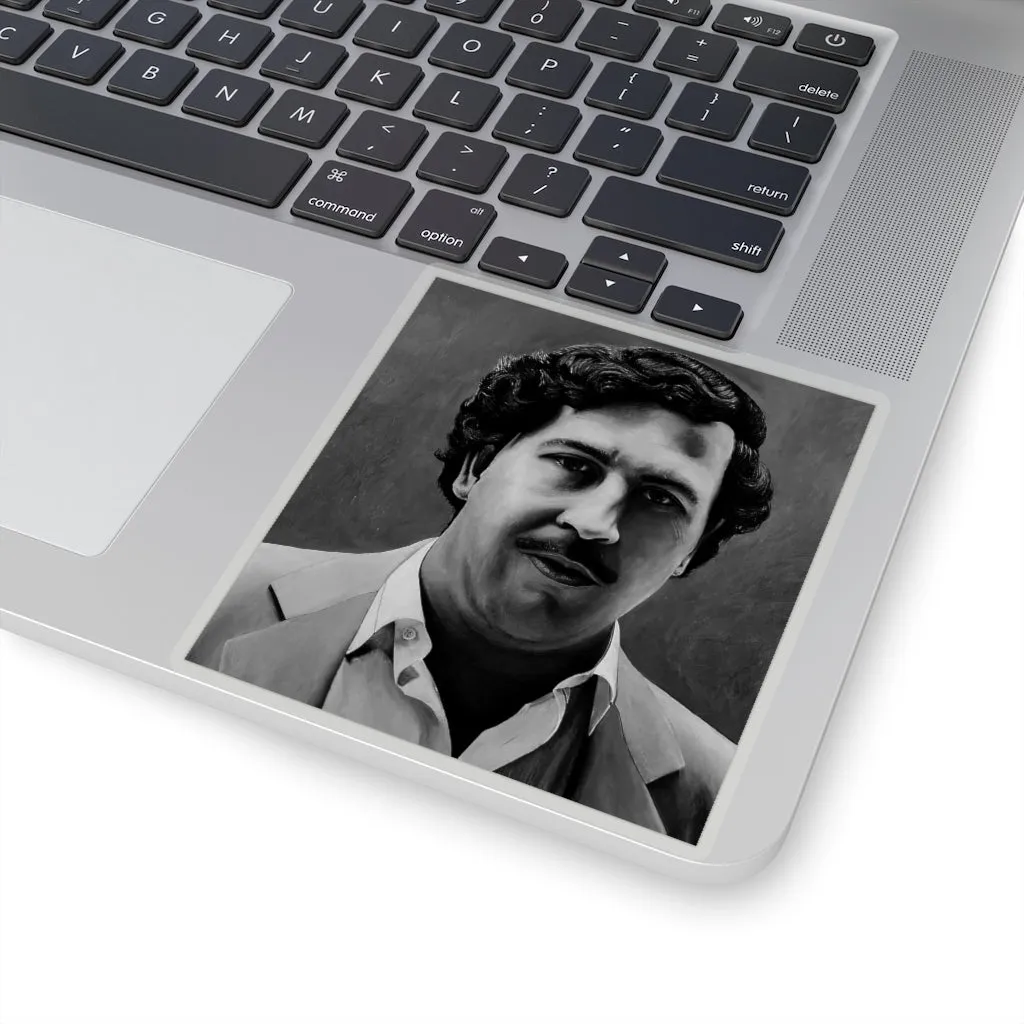 Don Pablo Escobar Painting Colombian Gentleman Stickers - Image 6