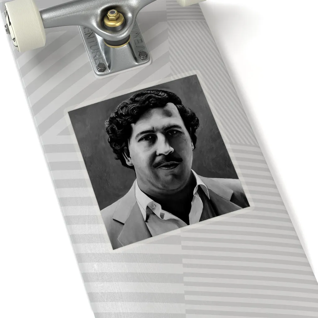 Don Pablo Escobar Painting Colombian Gentleman Stickers - Image 8