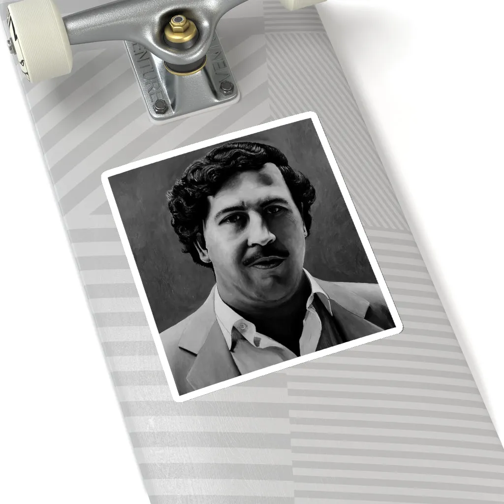 Don Pablo Escobar Painting Colombian Gentleman Stickers - Image 9