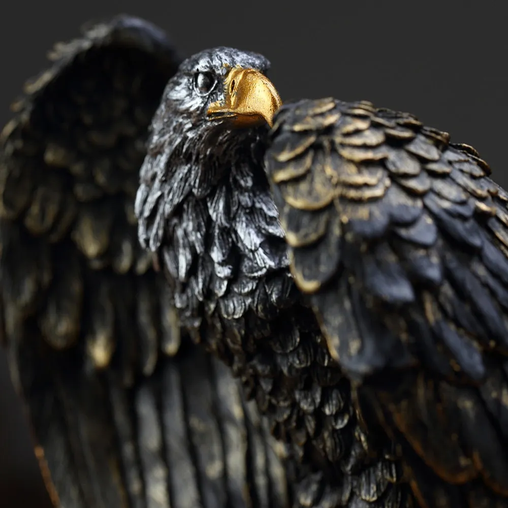 Eagle Statue Sculpture Collectible Animal Art - Image 3