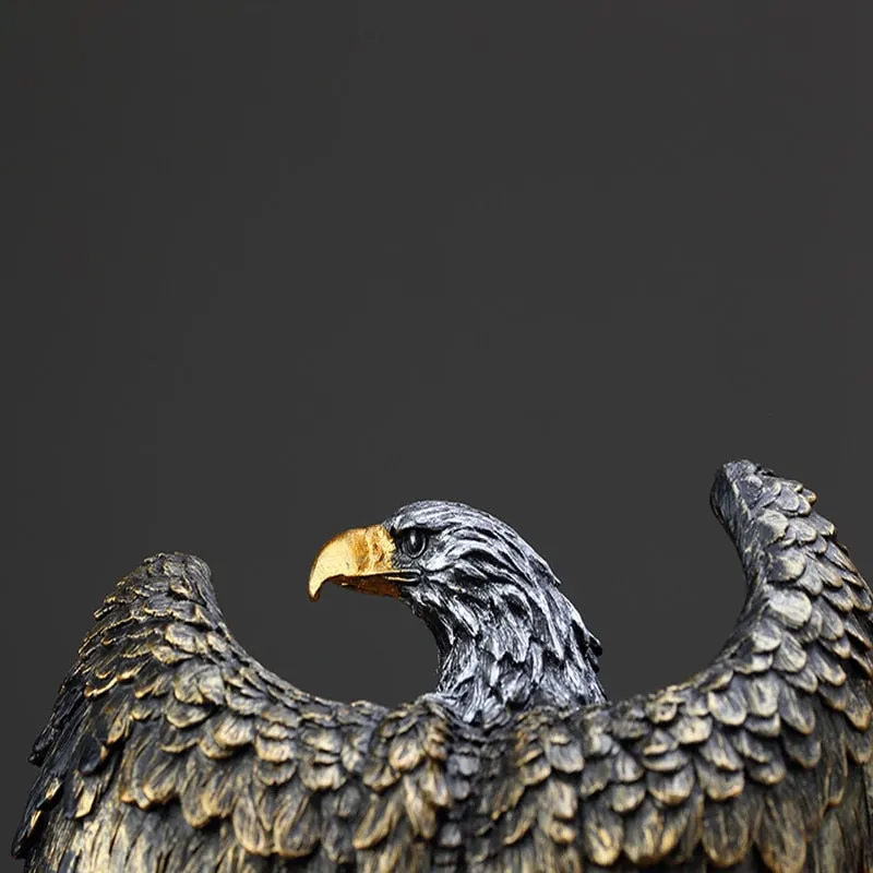 Eagle Statue Sculpture Collectible Animal Art - Image 4