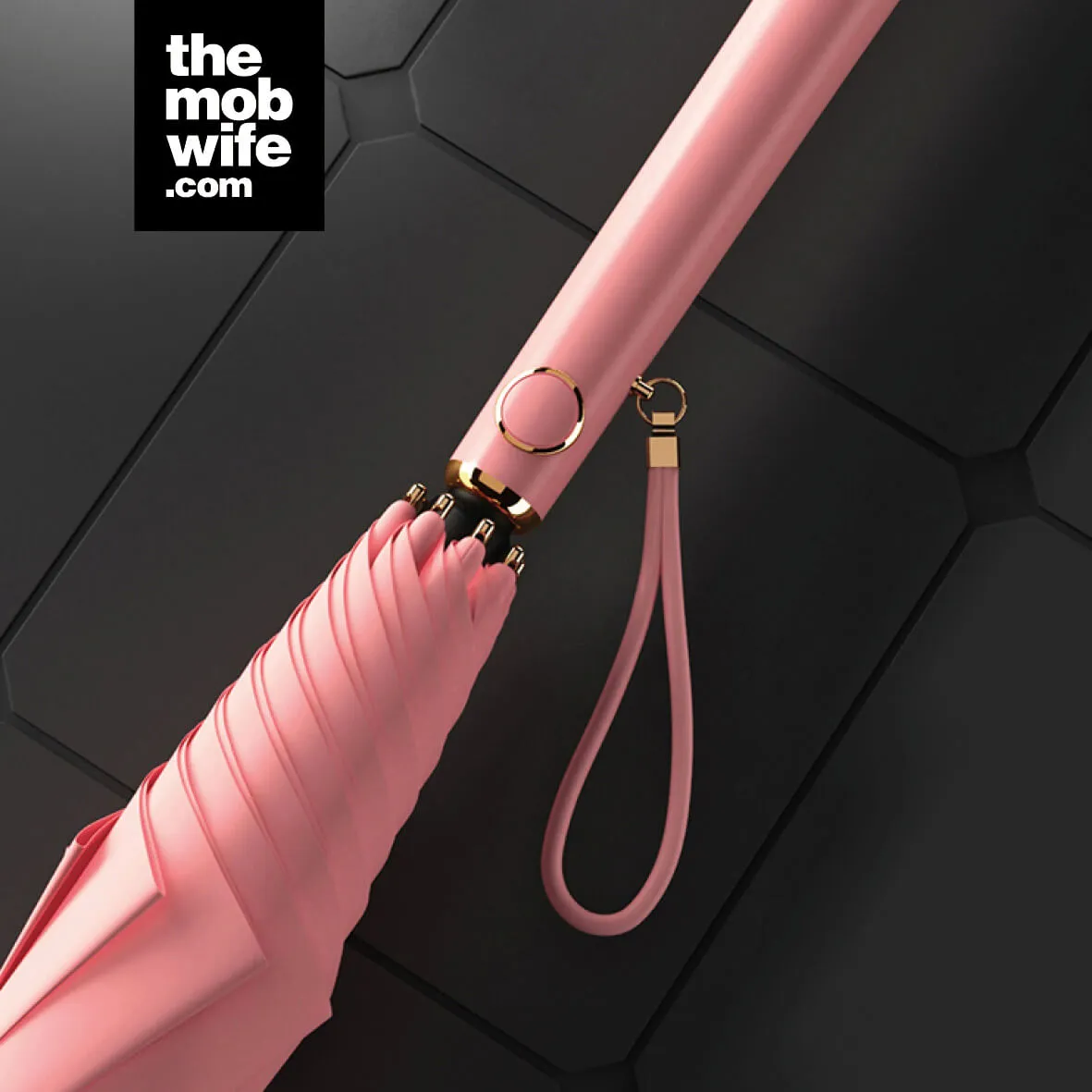 Elegant Women Fashion Designer Long Windproof Umbrella - Image 19