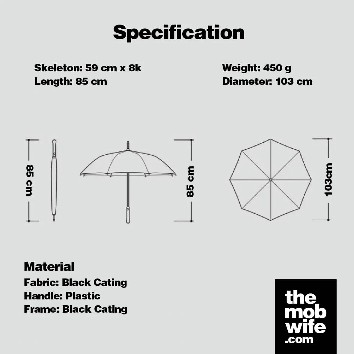 Elegant Women Fashion Designer Long Windproof Umbrella - Image 24