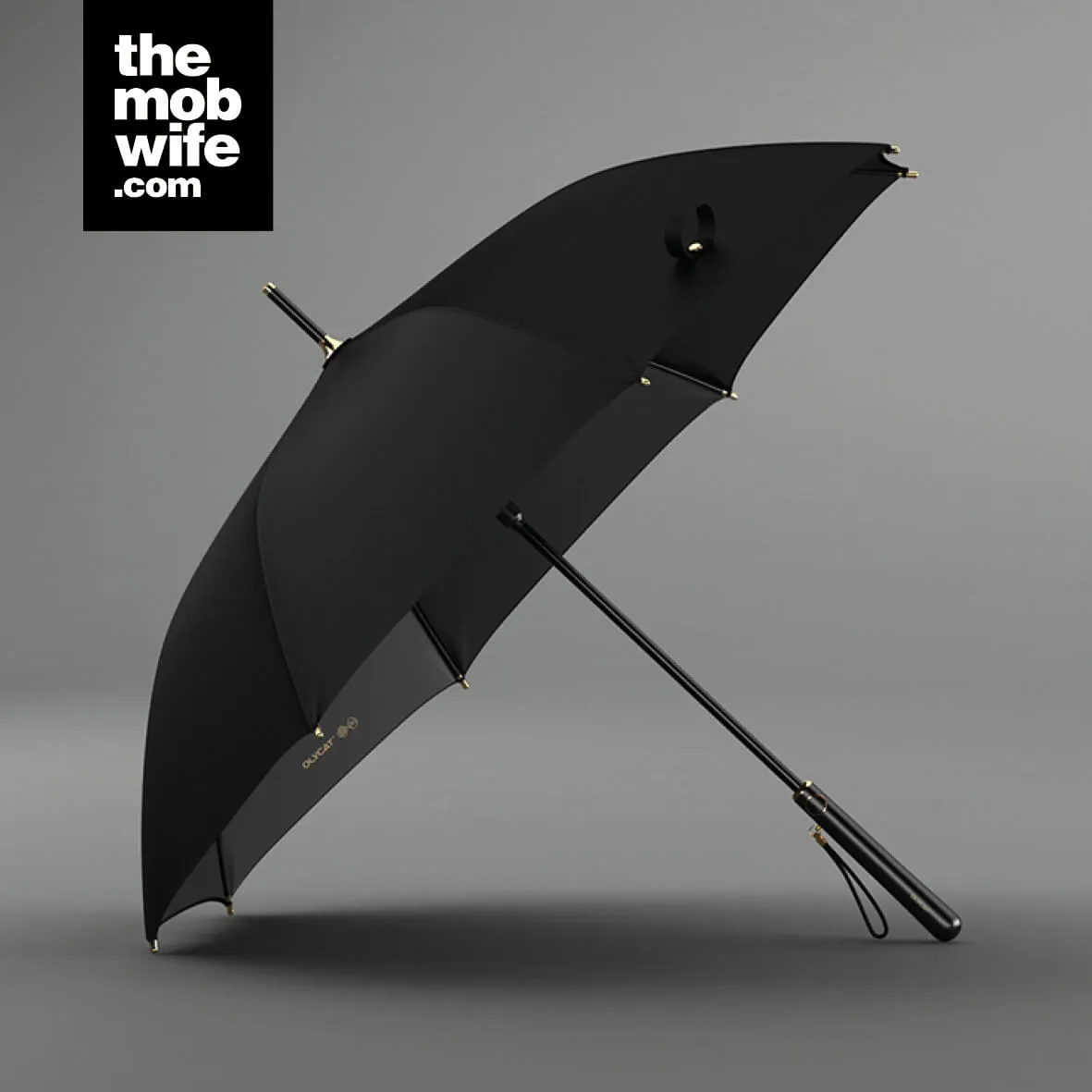 Elegant Women Fashion Designer Long Windproof Umbrella - Image 3