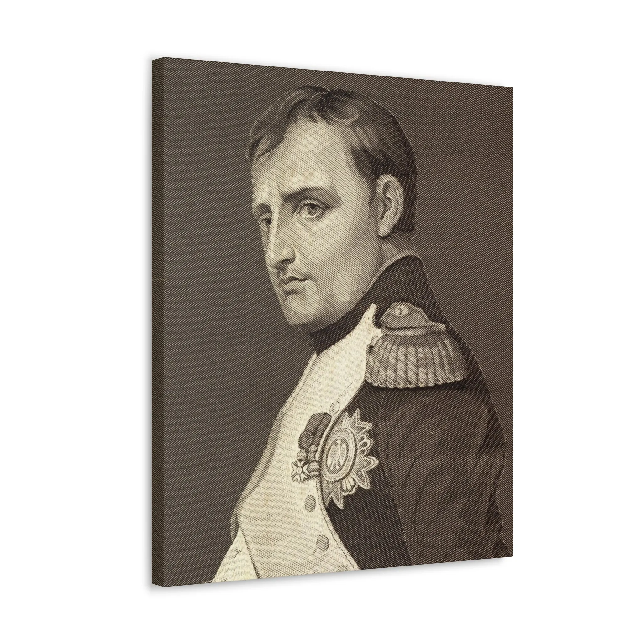 Emperor Napoleon Bonaparte Historical Portrait Canvas Gallery Wraps