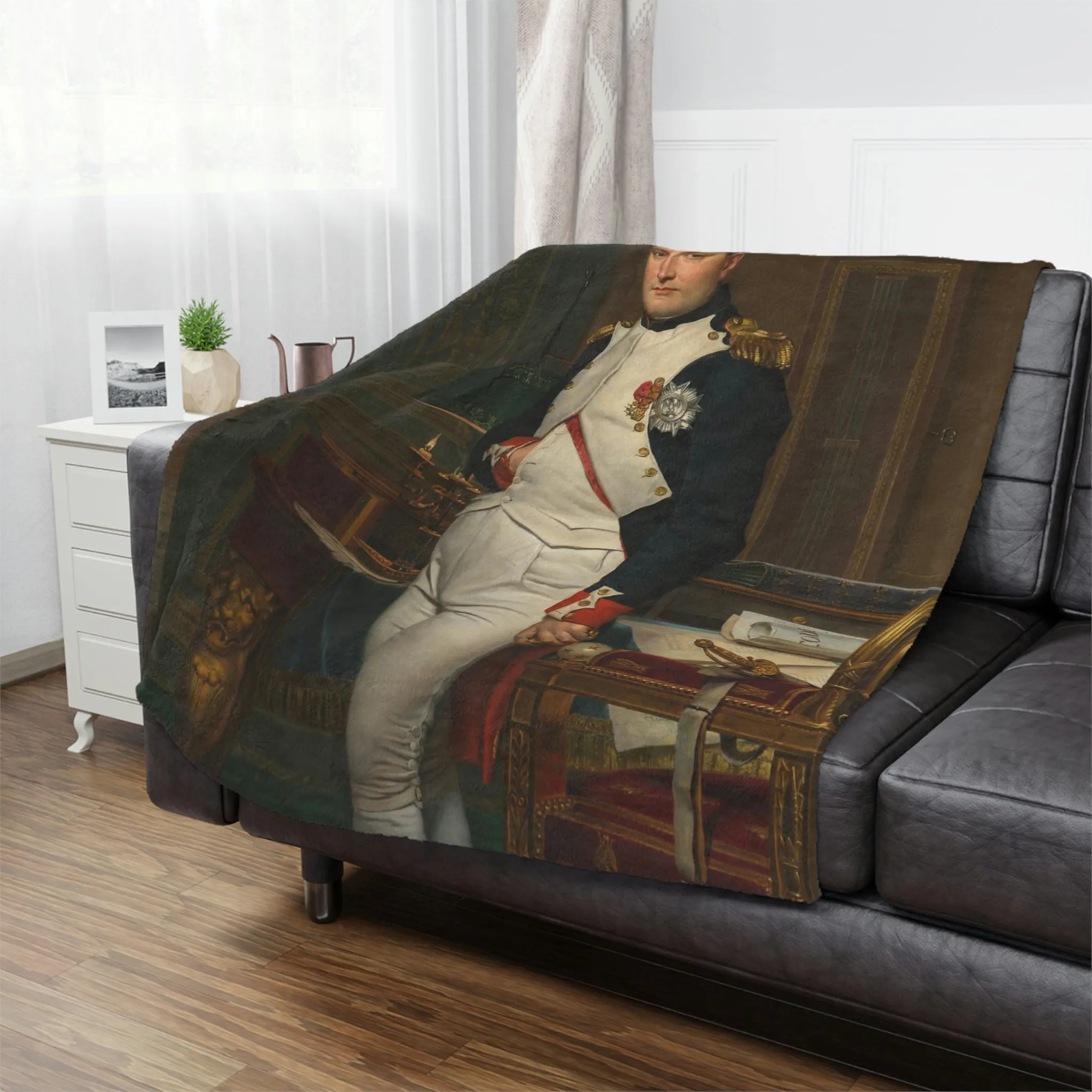 Emperor Napoleon in His Study at the Tuileries Blanket - Image 3