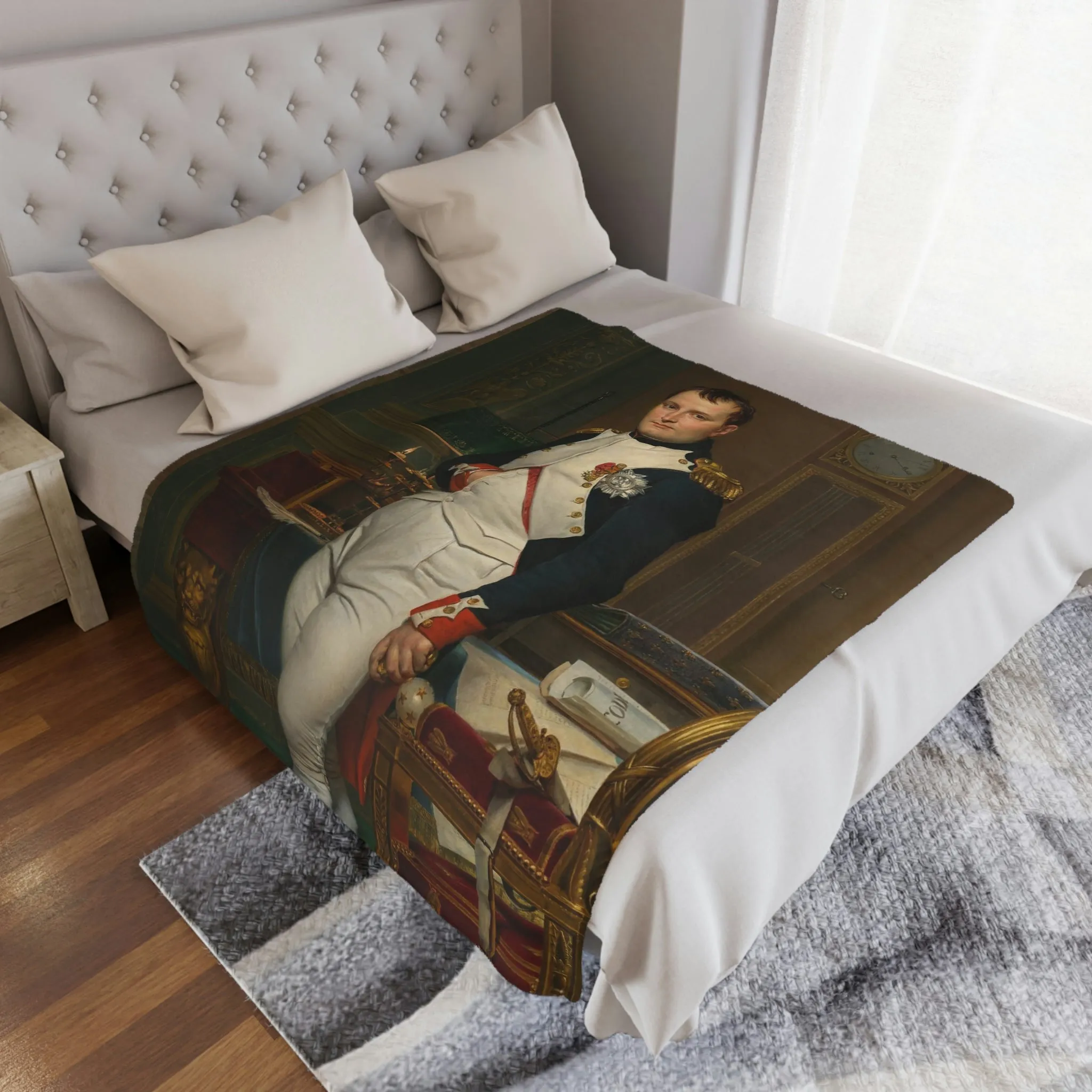 Emperor Napoleon in His Study at the Tuileries Blanket - Image 4