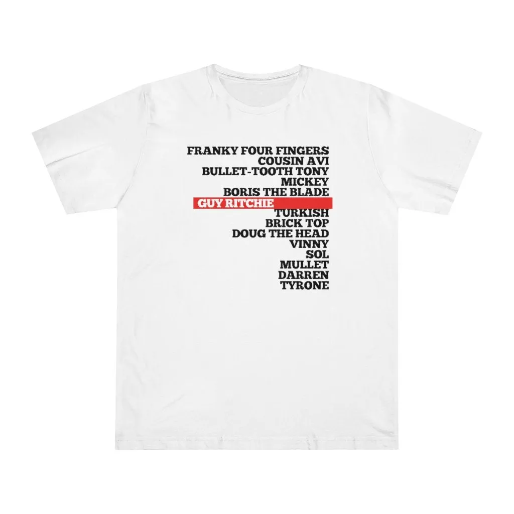Film Directed by Guy Ritchie characters T-shirt - Image 6