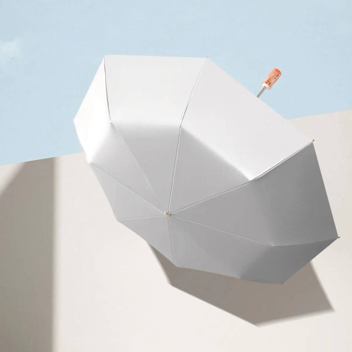 Folding Flowers Style 8K Automatic Umbrella - Image 3