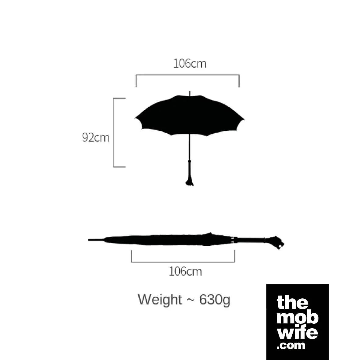 Foxer Gentleman Luxury Business Umbrella - Image 8