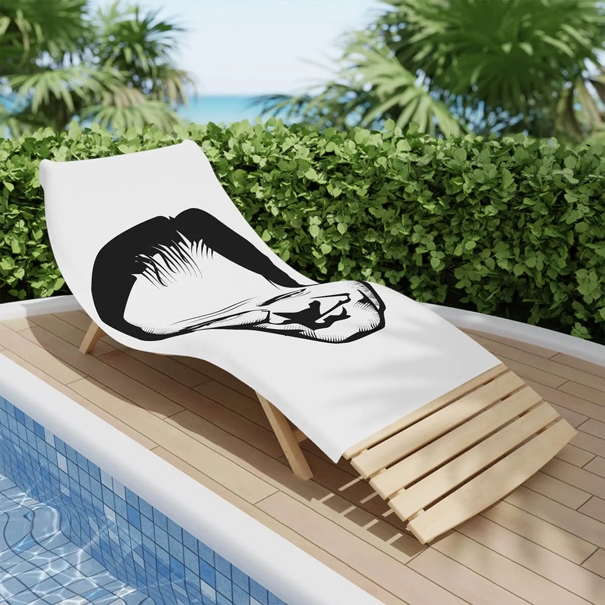 Gangster Tony Soprano from New Jersey Beach Towel - Image 3