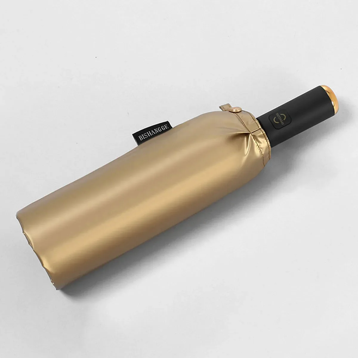 Golden Fully Automatic Windproof Folding Umbrella - Image 8