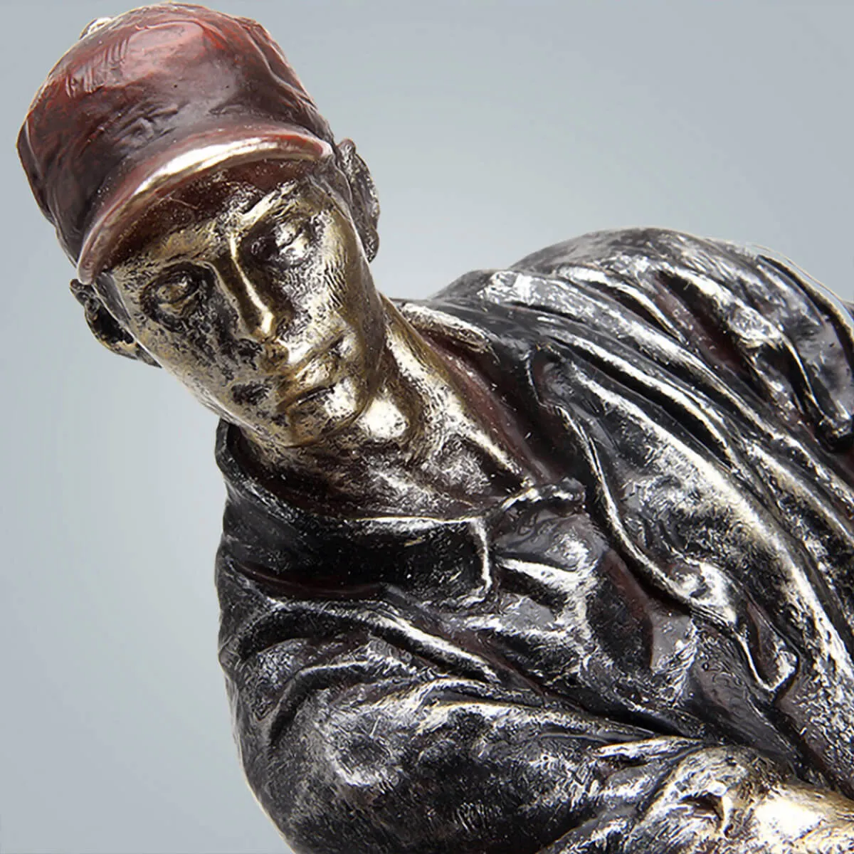 Golf Statue Golfer Retro Sculpture Vintage Figurines - Image 12