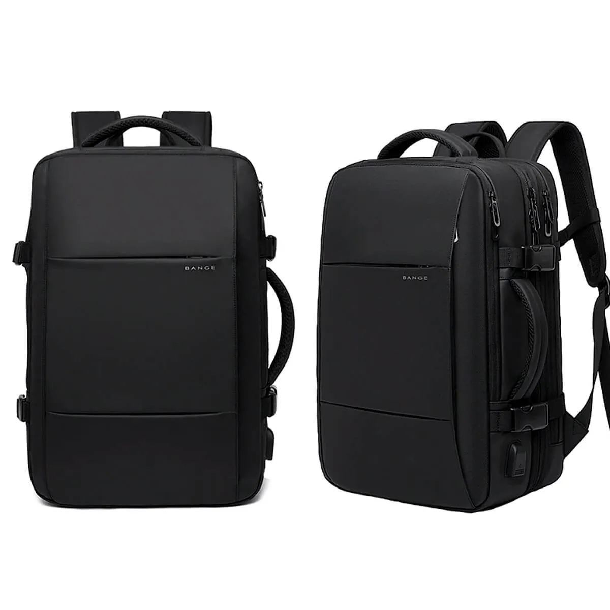High-Quality Expandable USB Charging Large Capacity Backpack - Image 3