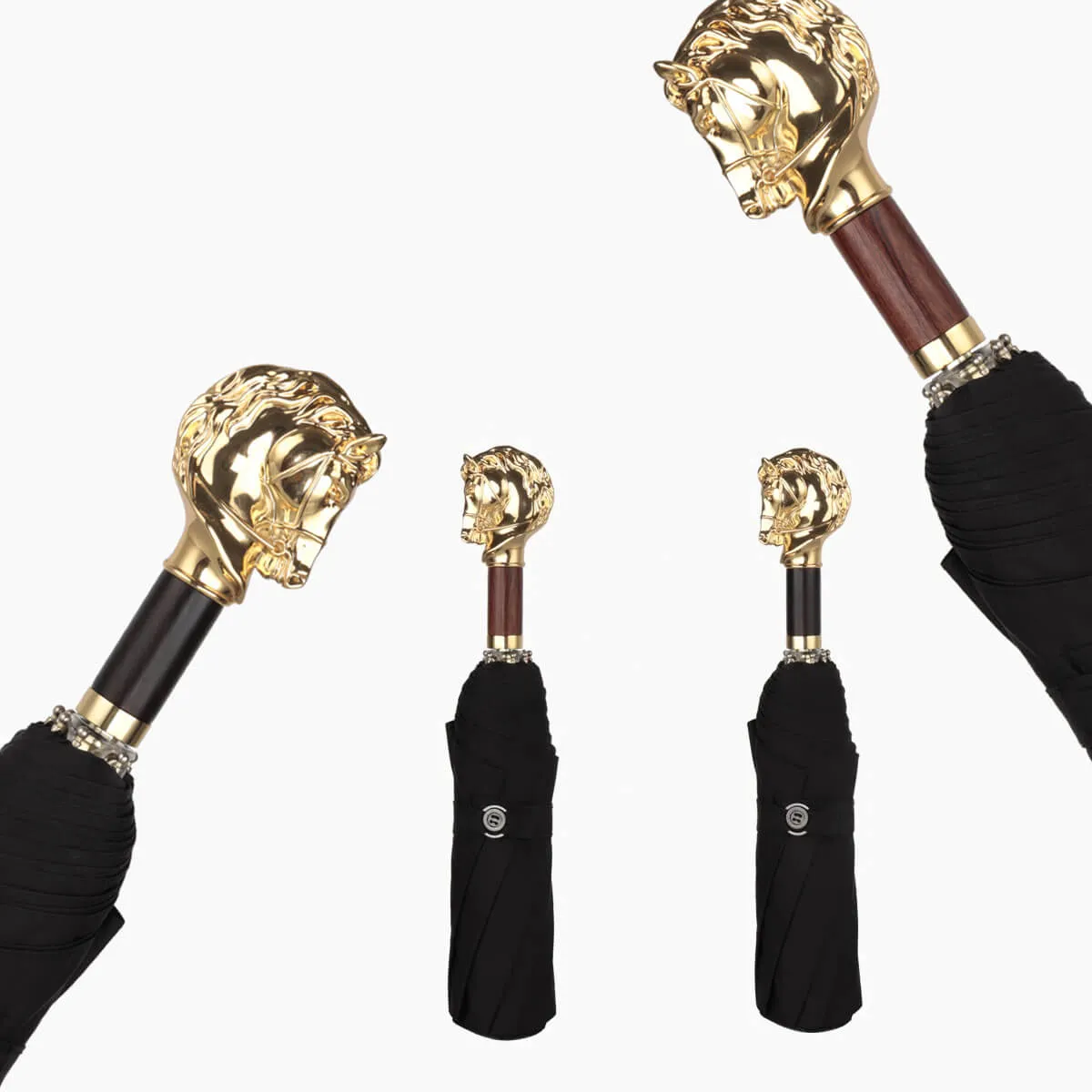 Horse Head Folding Business Umbrella - Image 8