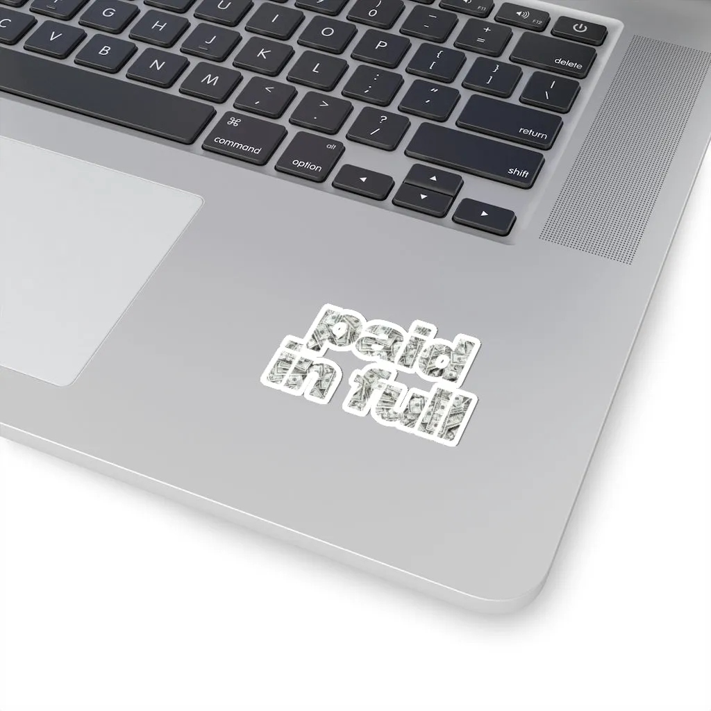 I am Cash Money Boss Paid in Full Mobster Stickers - Image 3