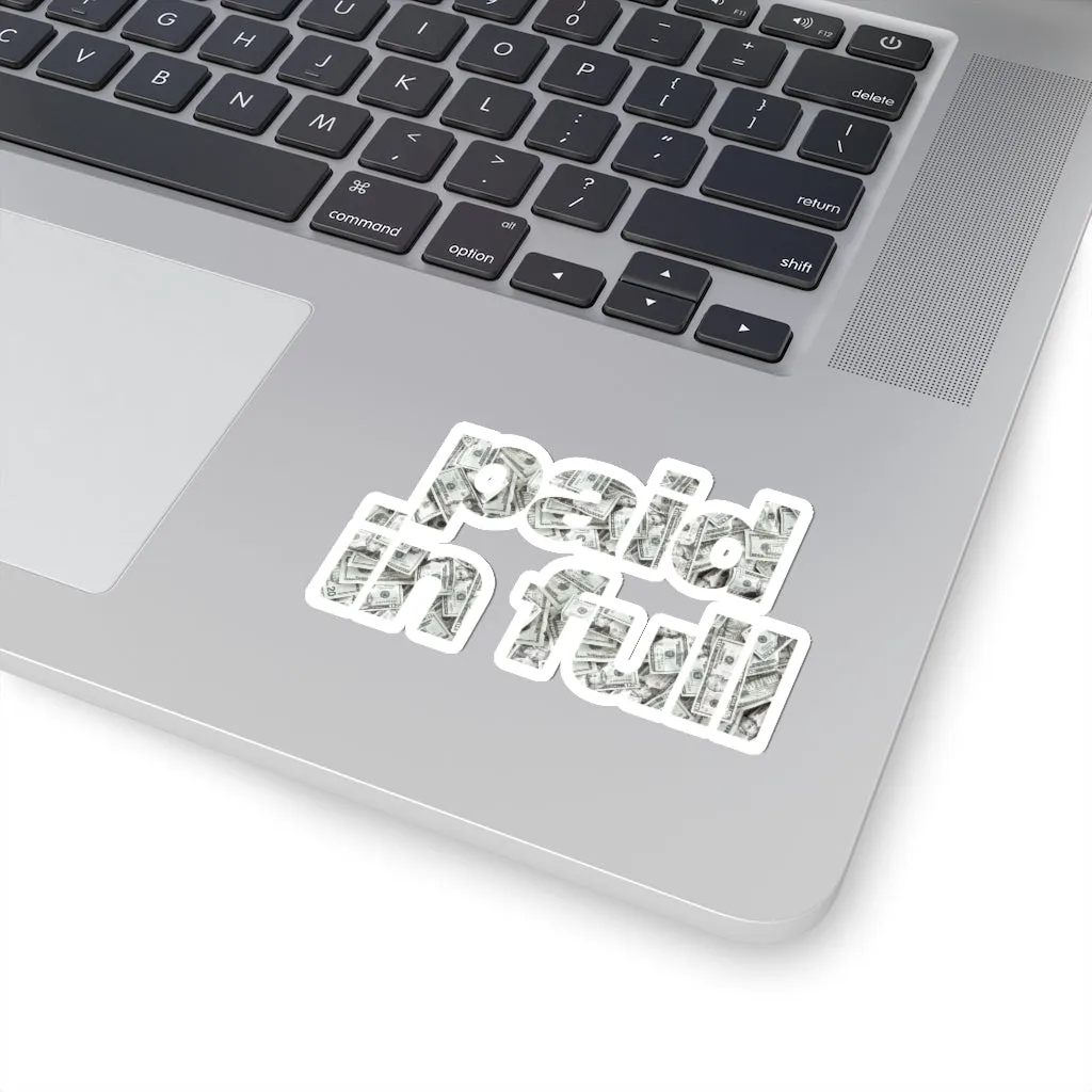 I am Cash Money Boss Paid in Full Mobster Stickers - Image 5