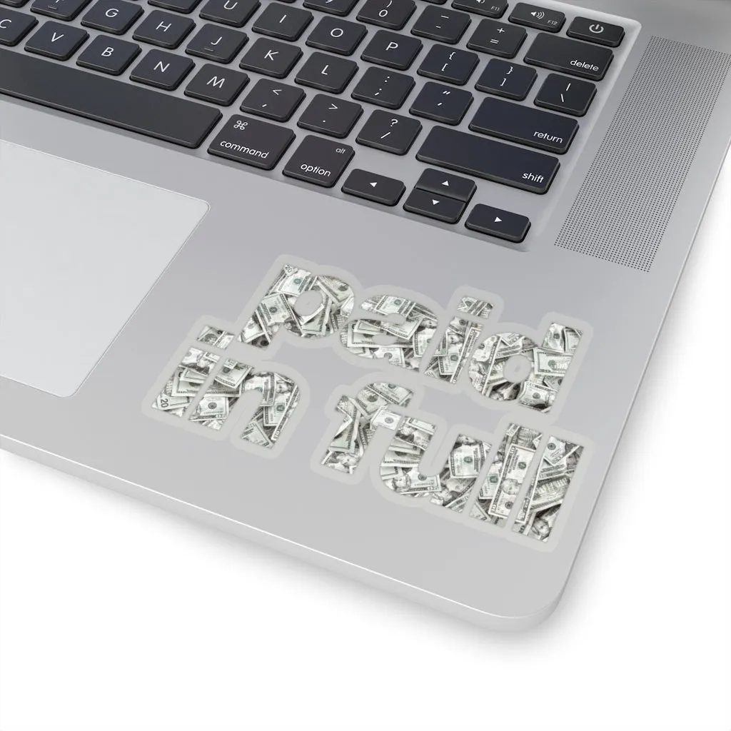 I am Cash Money Boss Paid in Full Mobster Stickers - Image 6