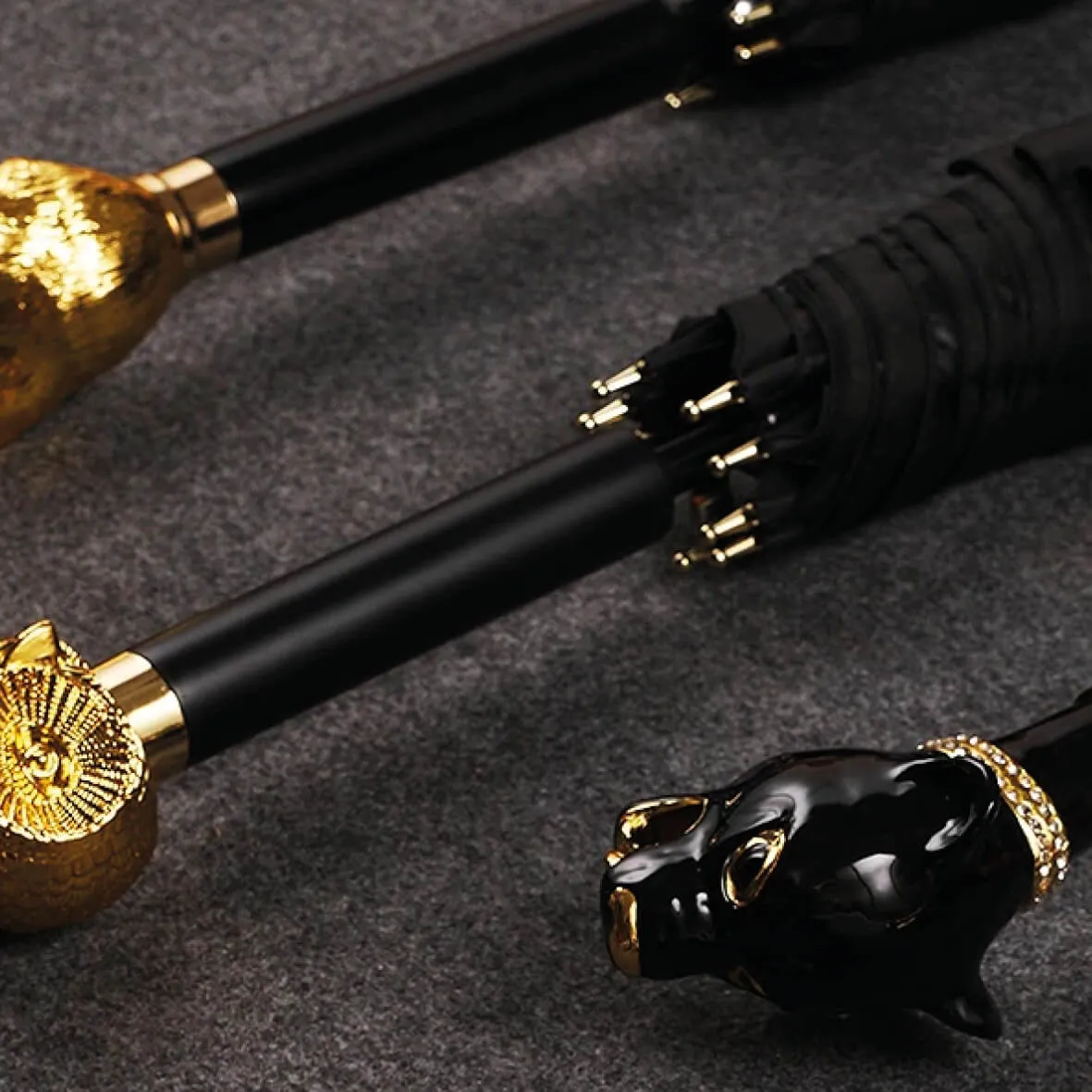 Jewel Crown Gentleman Luxury Business Umbrella - Image 12