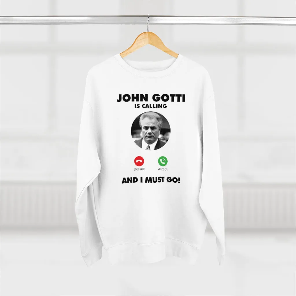 John Gotti The Teflon Don Mobster is Calling Sweatshirt - Image 6