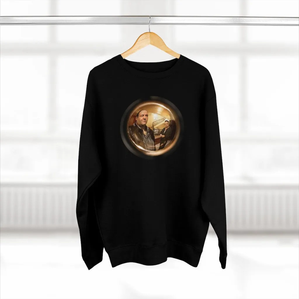 Knock Knock Tony the Gangster from New Jersey Mafia Sweatshirt - Image 3