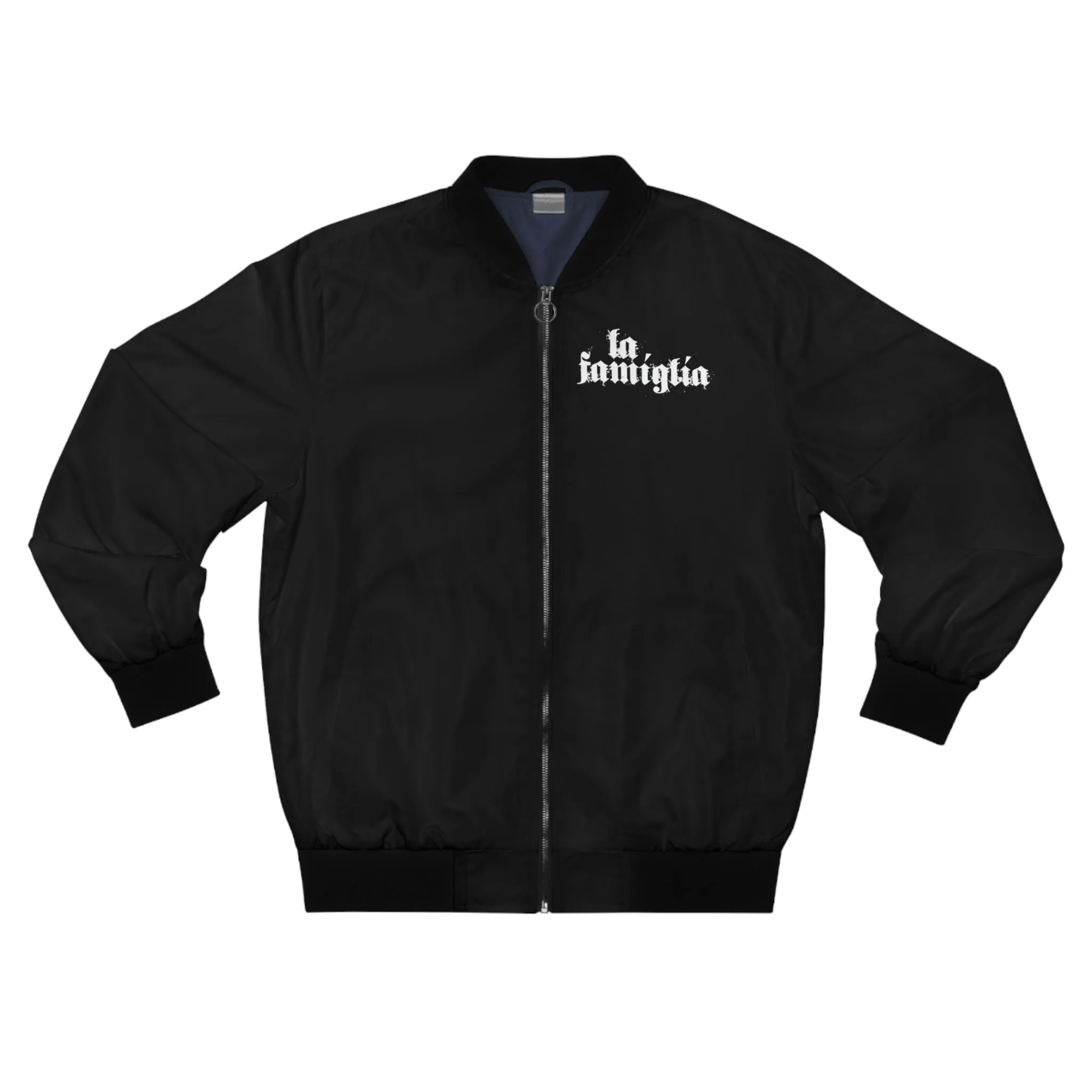 La Famiglia Italian Mafioso Mobster Bomber Jacket - Image 2