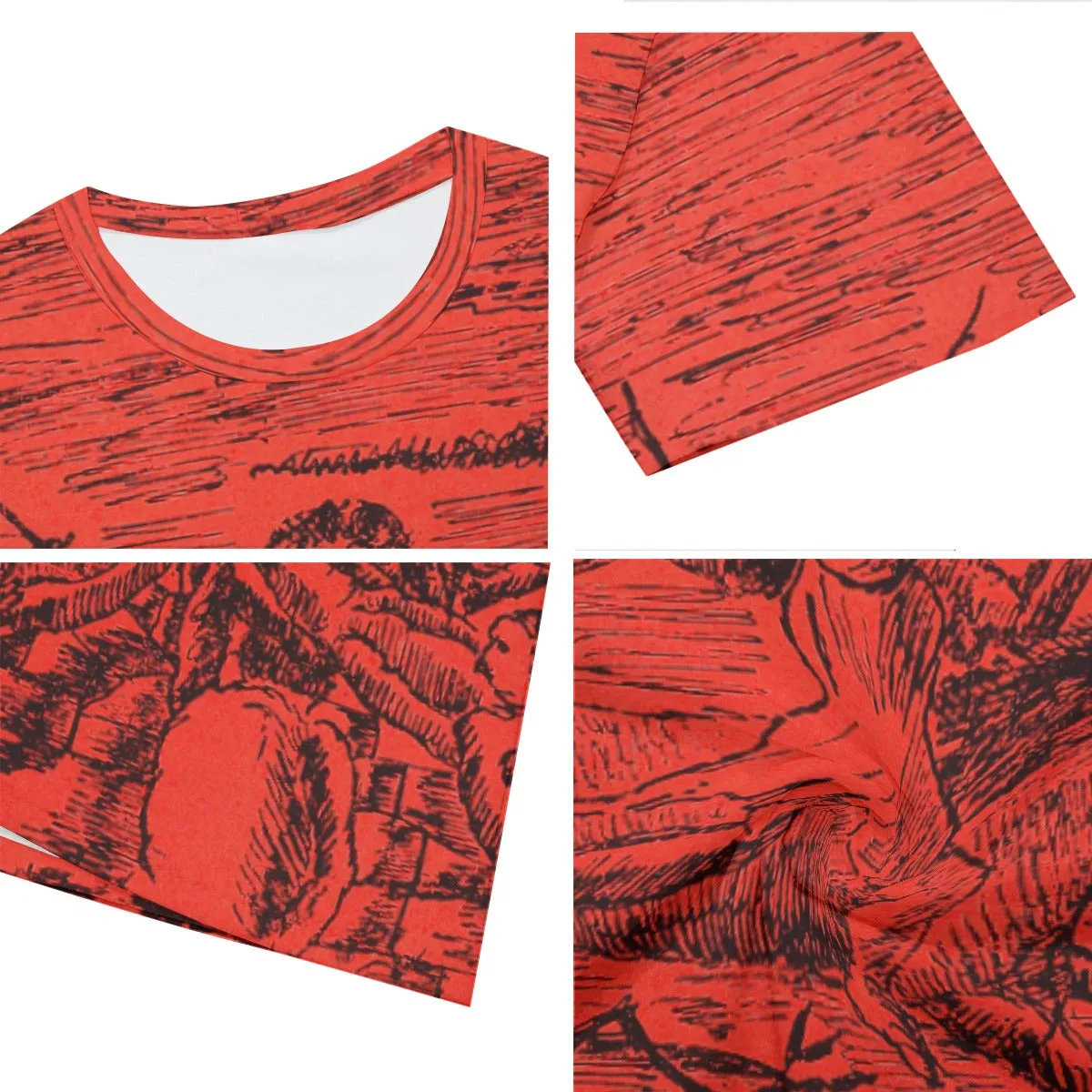 La Guerre The War by Henri Rousseau T-Shirt - Image 3