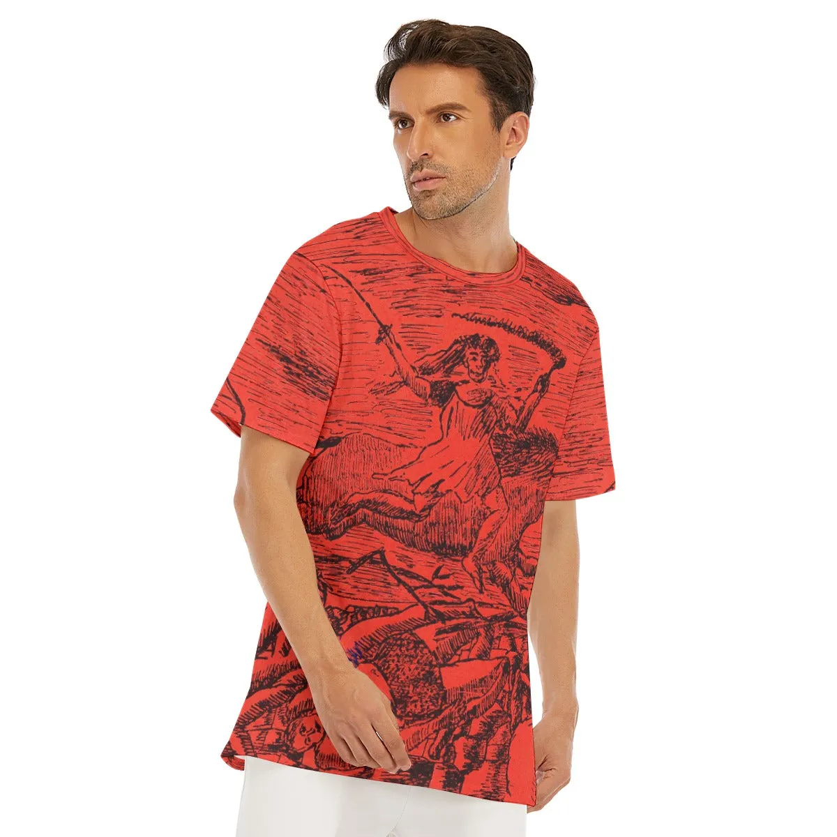 La Guerre The War by Henri Rousseau T-Shirt - Image 5