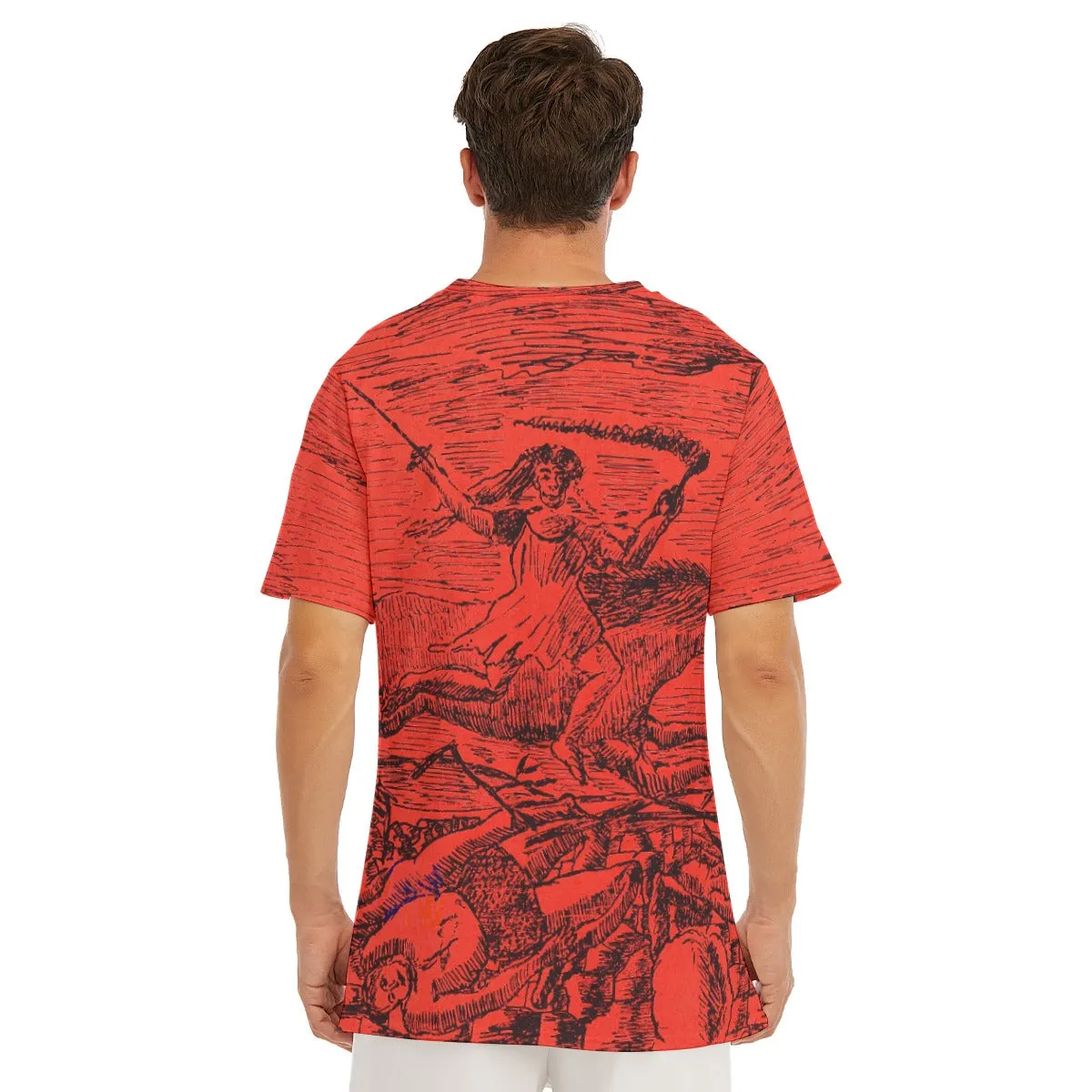 La Guerre The War by Henri Rousseau T-Shirt - Image 7