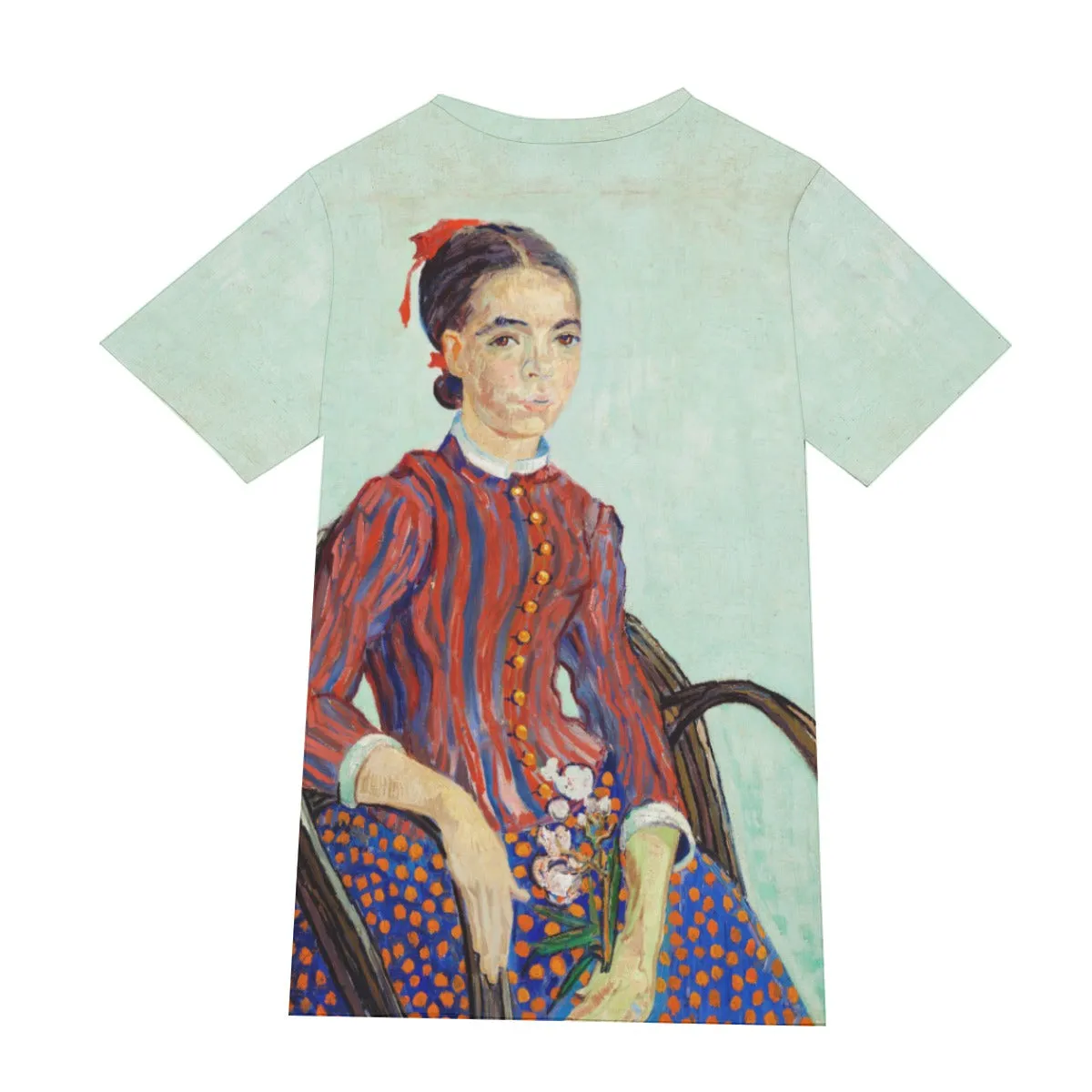 La Mousmé by Vincent van Gogh T-Shirt - Image 2