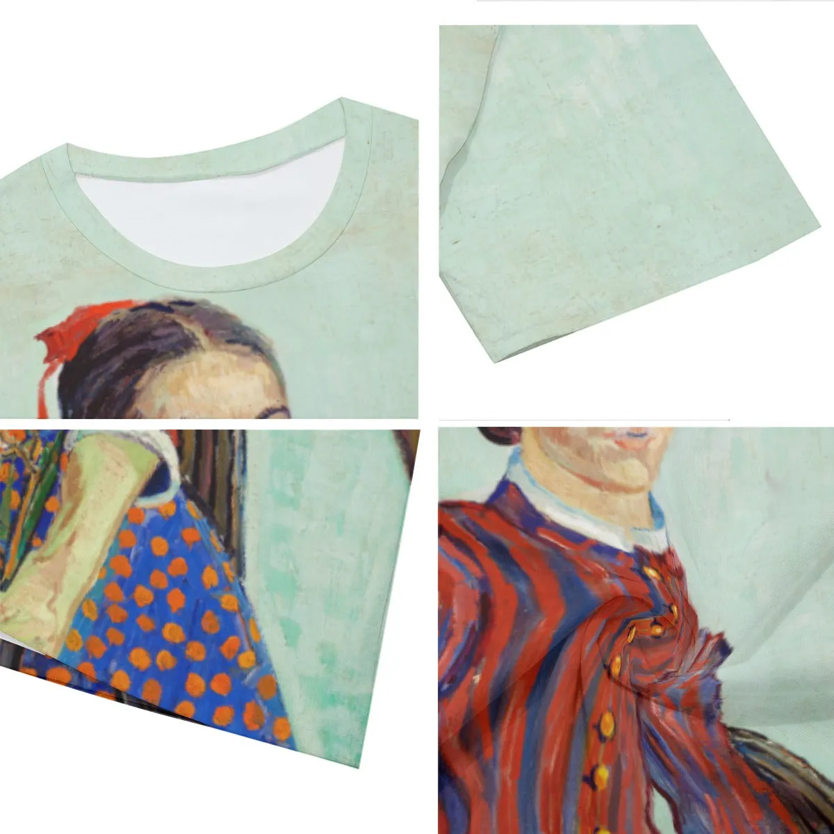 La Mousmé by Vincent van Gogh T-Shirt - Image 3