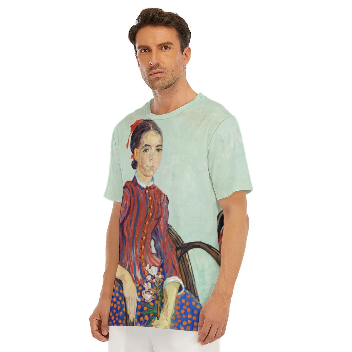 La Mousmé by Vincent van Gogh T-Shirt - Image 6