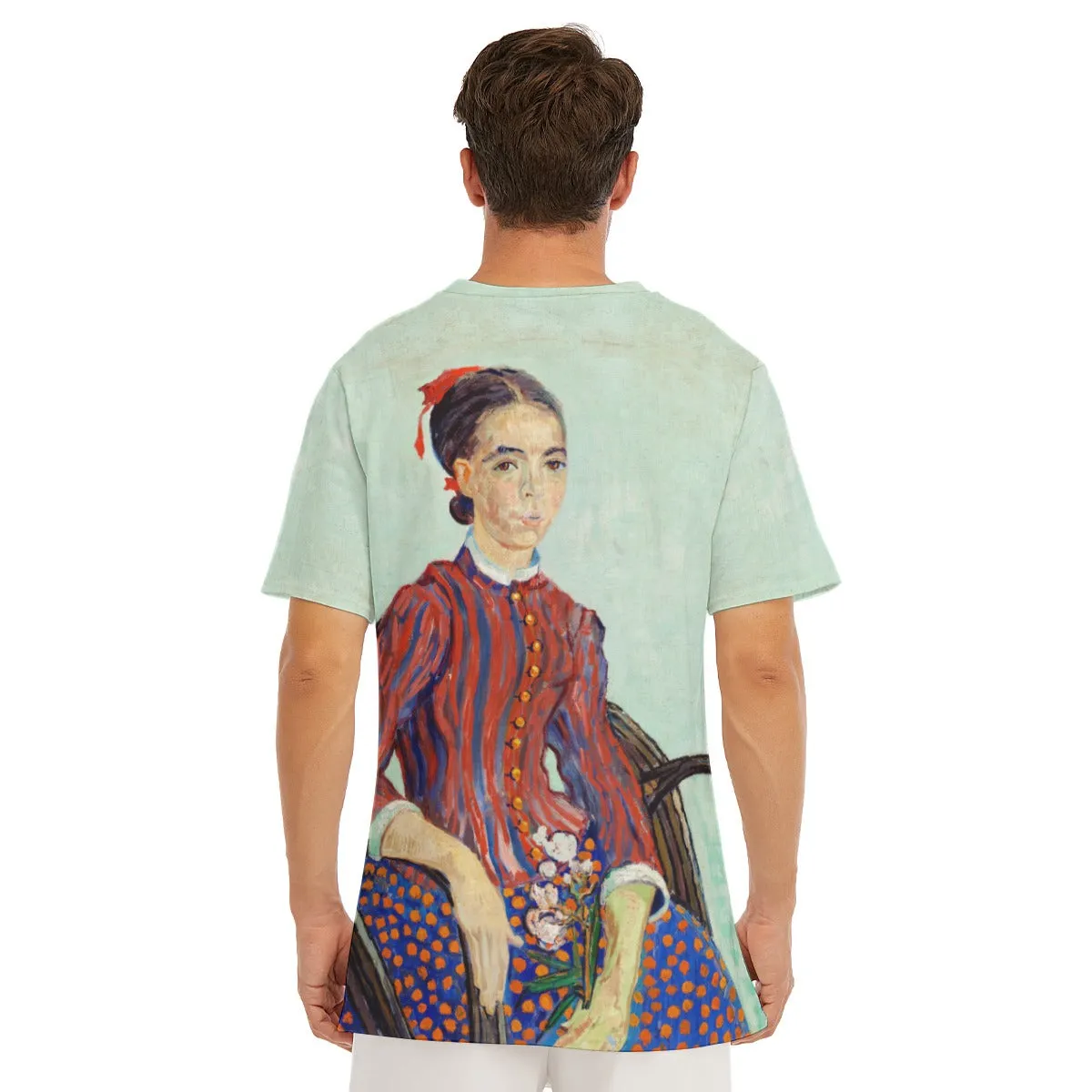 La Mousmé by Vincent van Gogh T-Shirt - Image 7