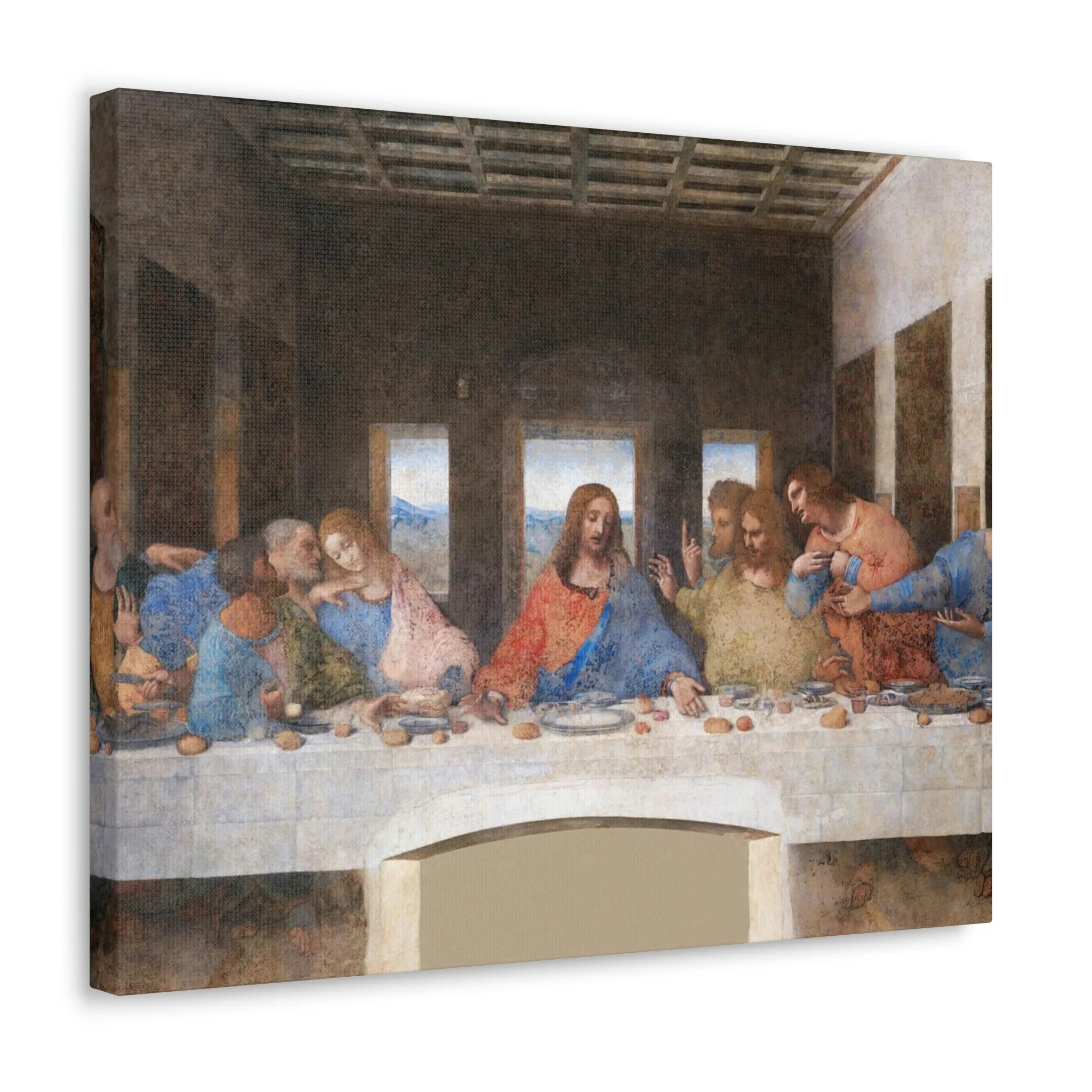 Leonardo Da Vinci The Last Supper Canvas Gallery Wraps - Image 13