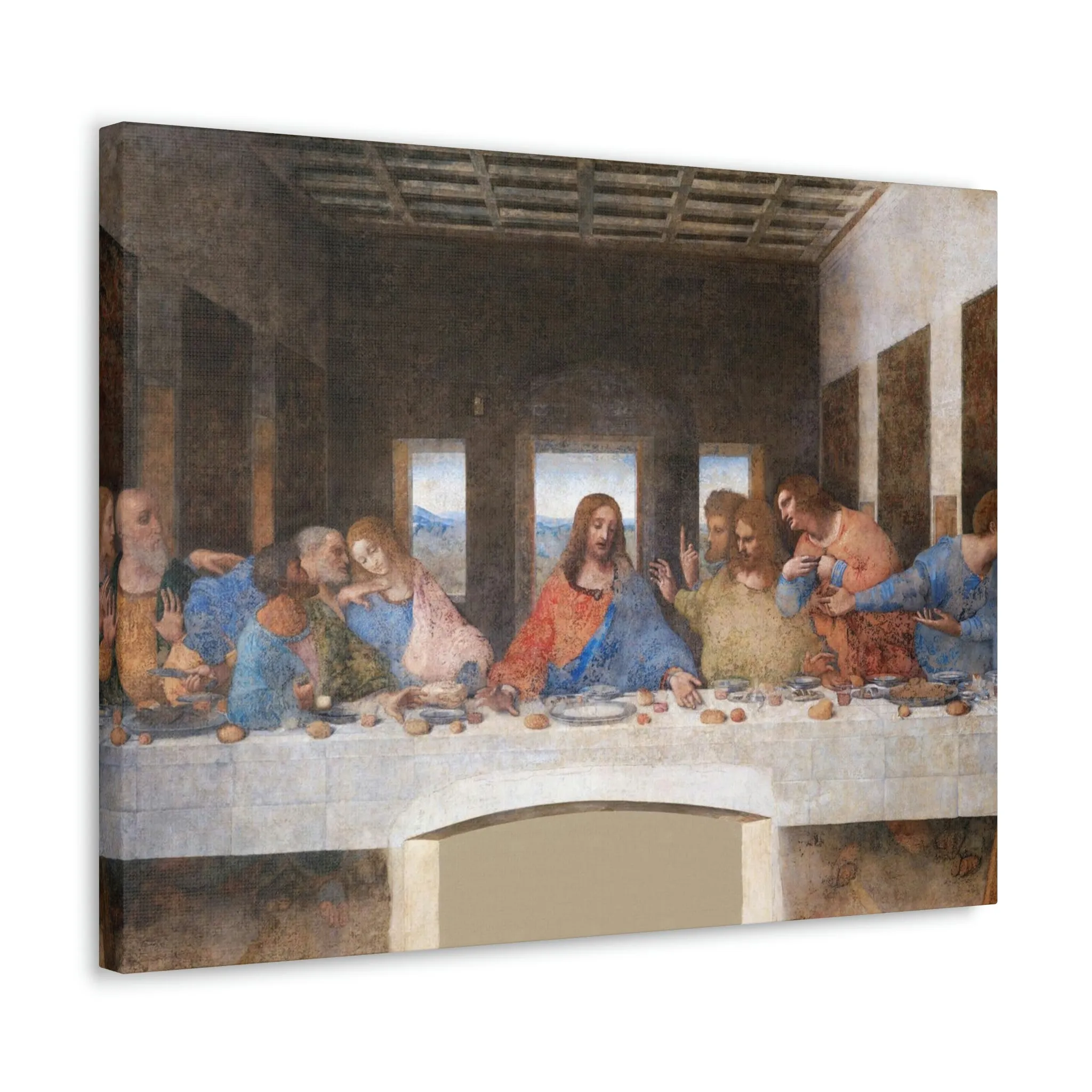 Leonardo Da Vinci The Last Supper Canvas Gallery Wraps - Image 16