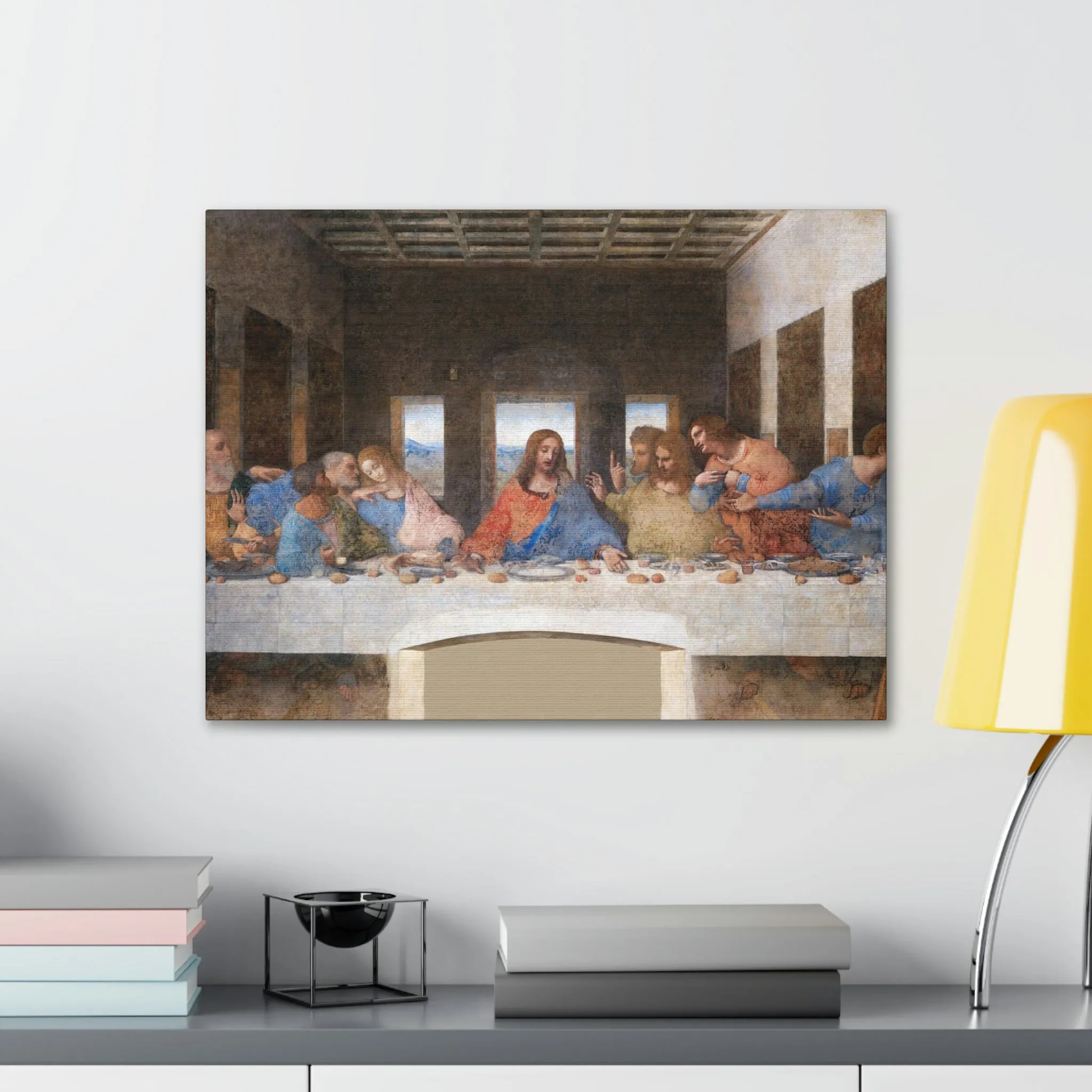 Leonardo Da Vinci The Last Supper Canvas Gallery Wraps - Image 17
