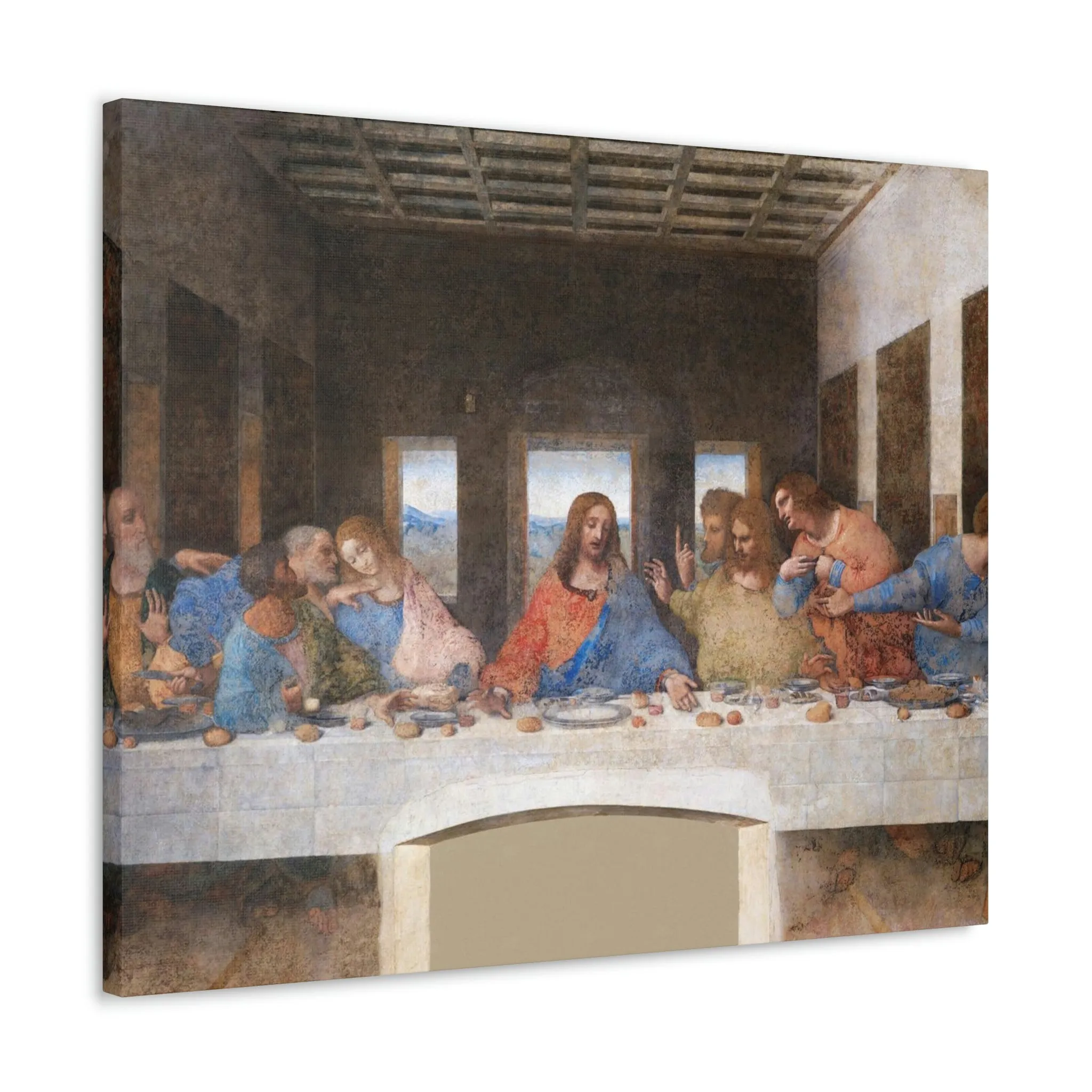 Leonardo Da Vinci The Last Supper Canvas Gallery Wraps - Image 19