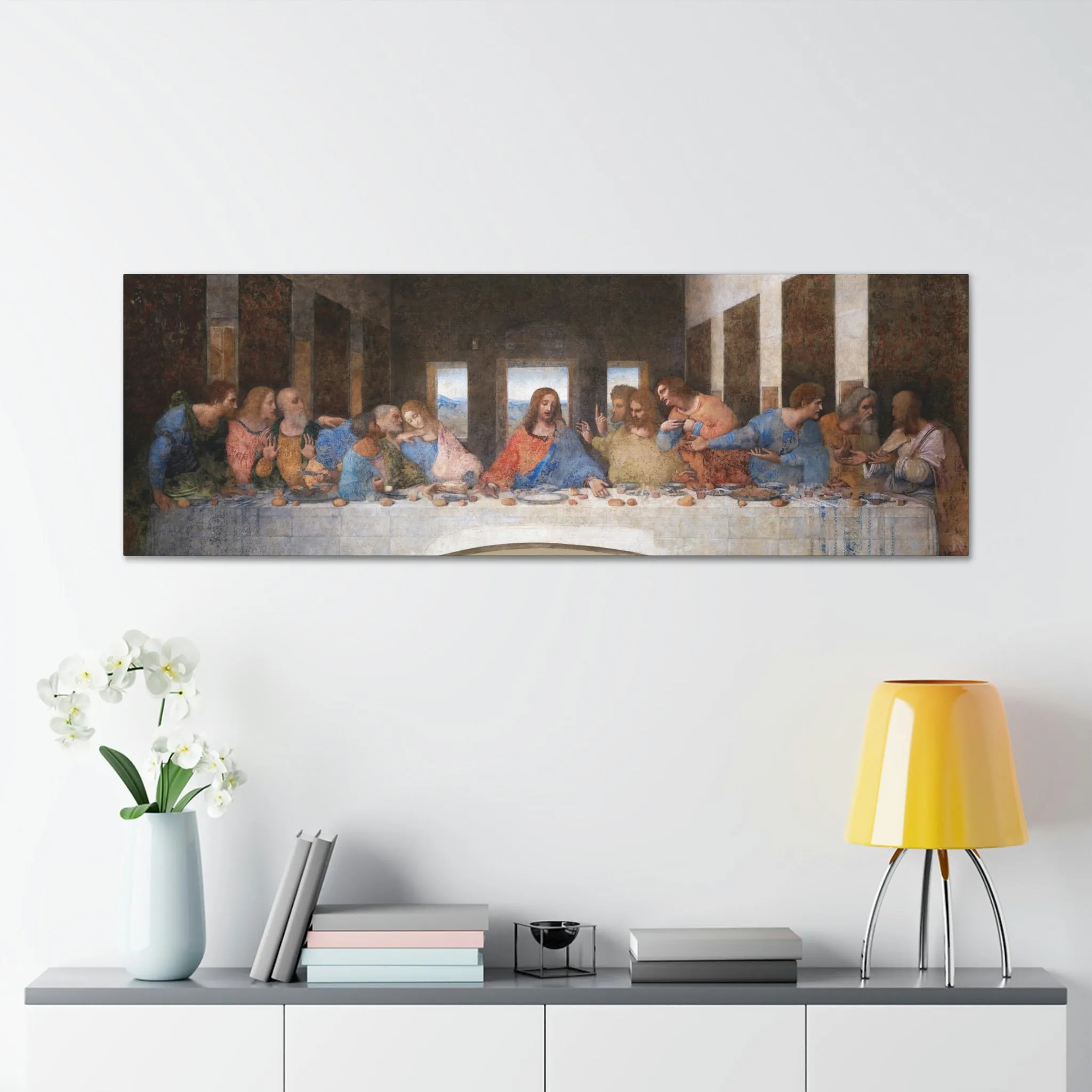 Leonardo Da Vinci The Last Supper Canvas Gallery Wraps - Image 2