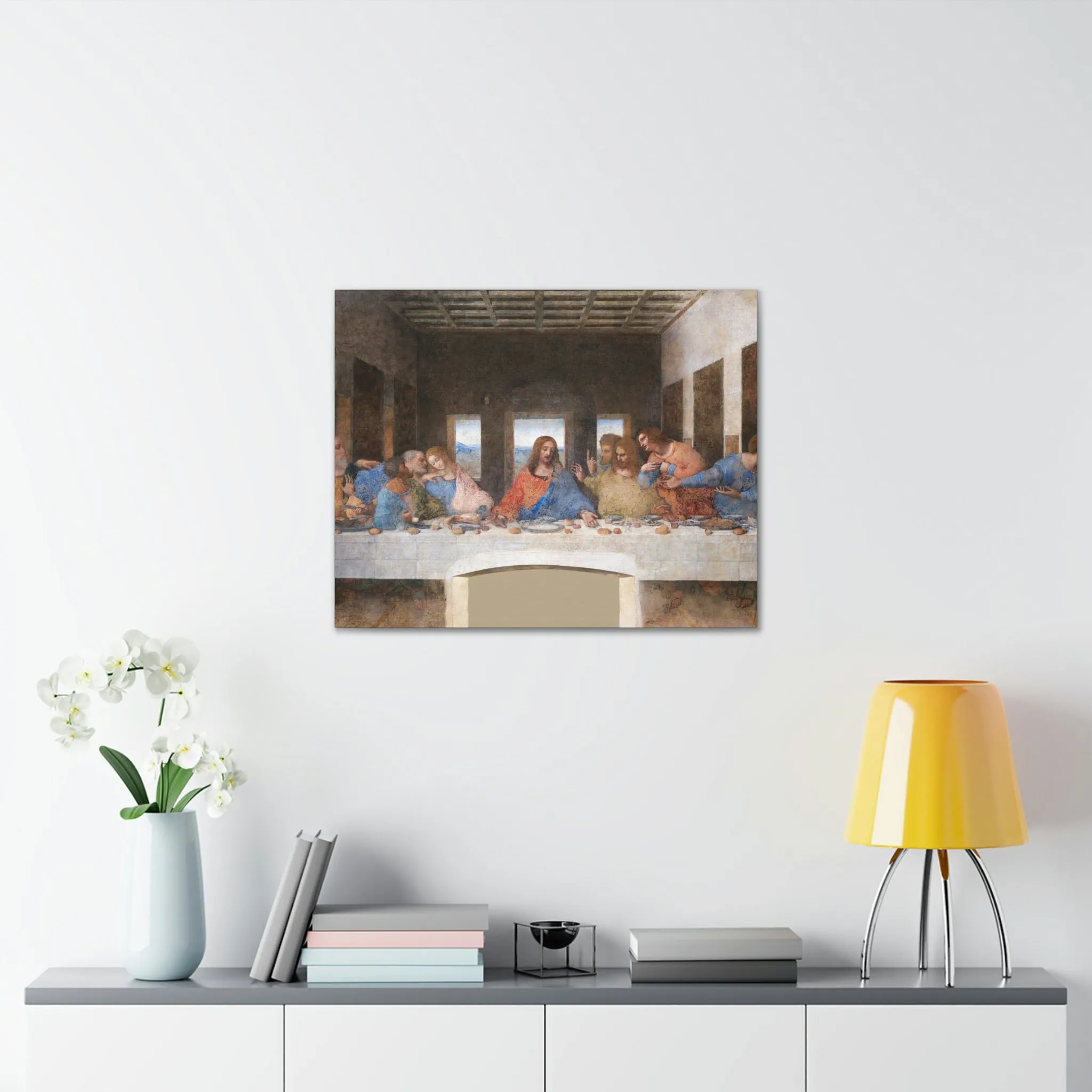 Leonardo Da Vinci The Last Supper Canvas Gallery Wraps - Image 20