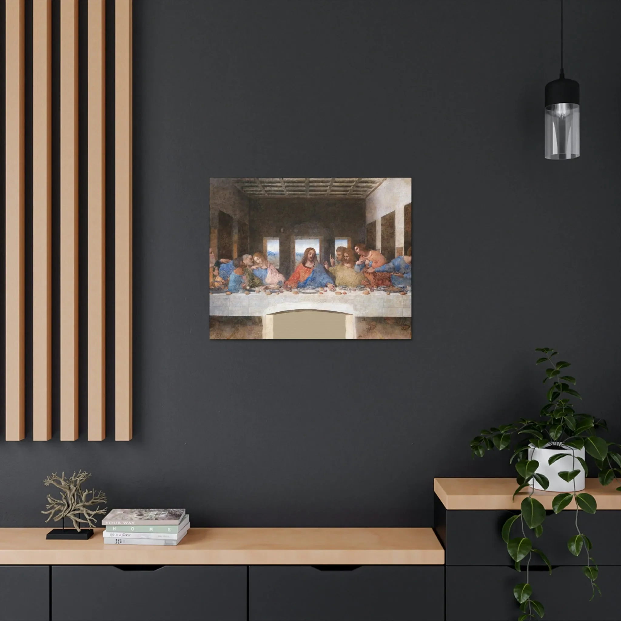 Leonardo Da Vinci The Last Supper Canvas Gallery Wraps - Image 21
