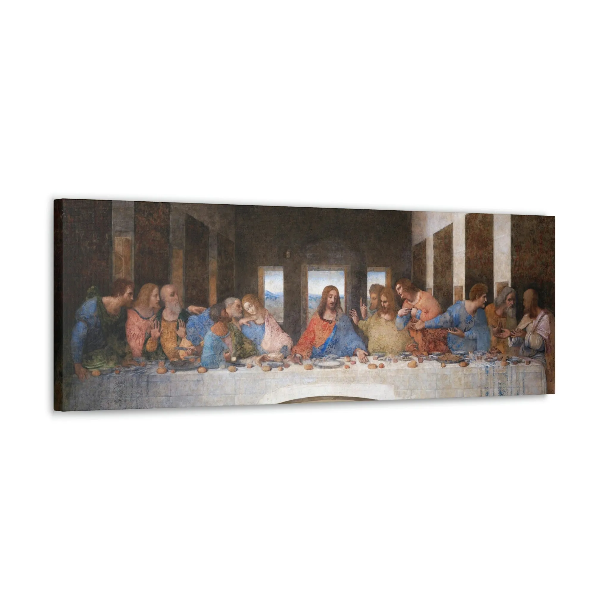 Leonardo Da Vinci The Last Supper Canvas Gallery Wraps - Image 22