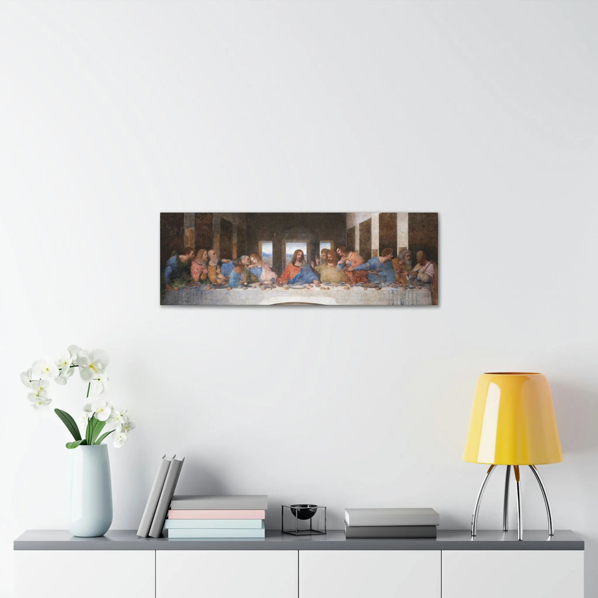 Leonardo Da Vinci The Last Supper Canvas Gallery Wraps - Image 23