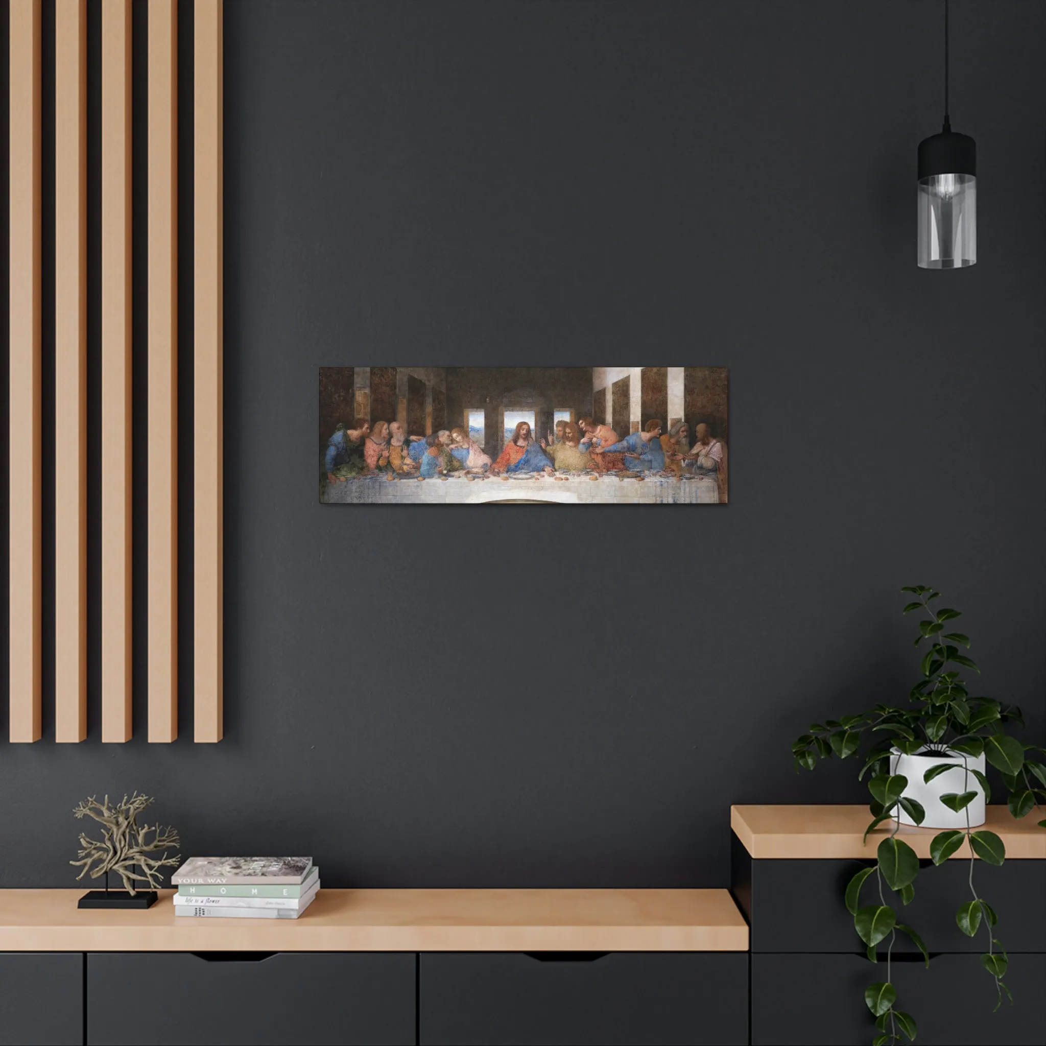 Leonardo Da Vinci The Last Supper Canvas Gallery Wraps - Image 24