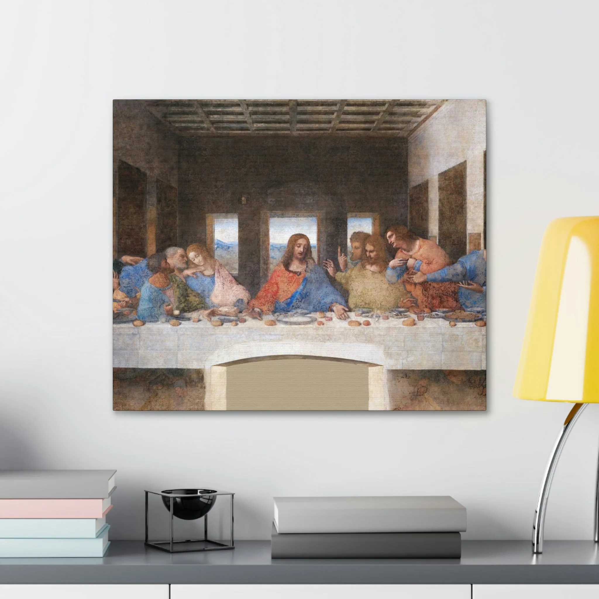 Leonardo Da Vinci The Last Supper Canvas Gallery Wraps - Image 26